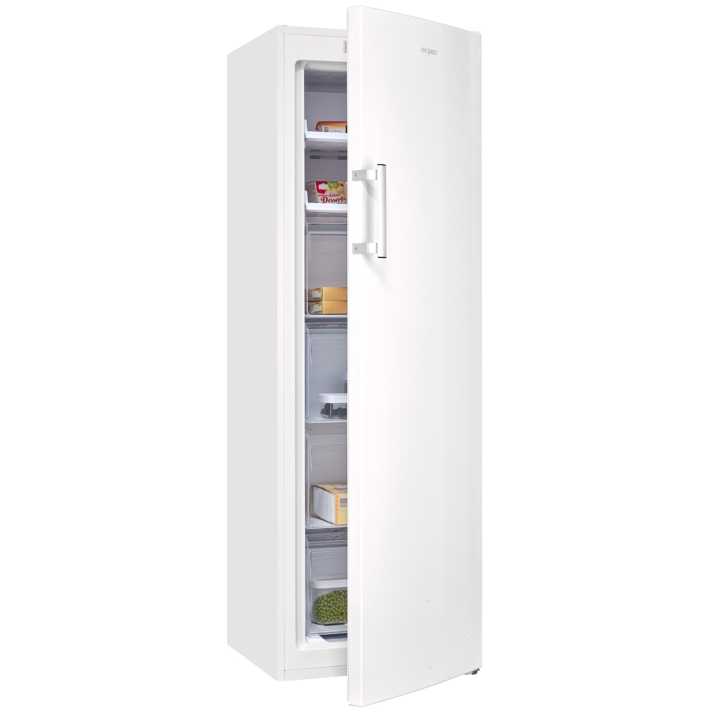 exquisit Gefrierschrank GS5271-NF-H-040D, 170.5 cm hoch, 54 cm breit