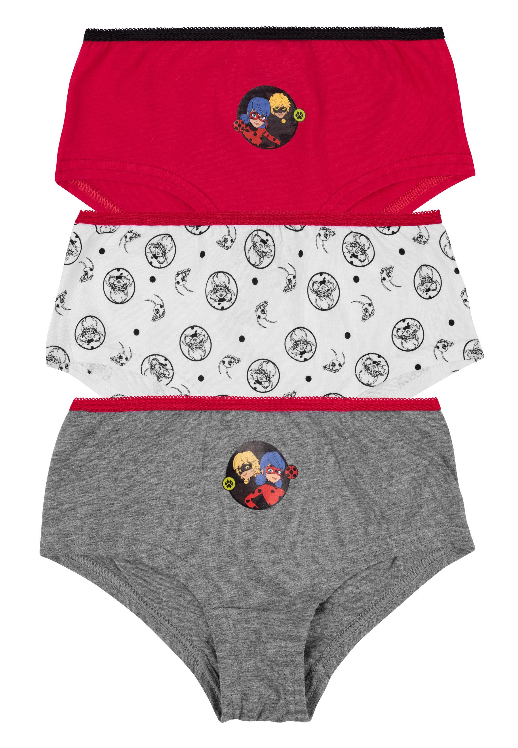 Panty Miraculous - Ladybug Slip (3er Pack)
