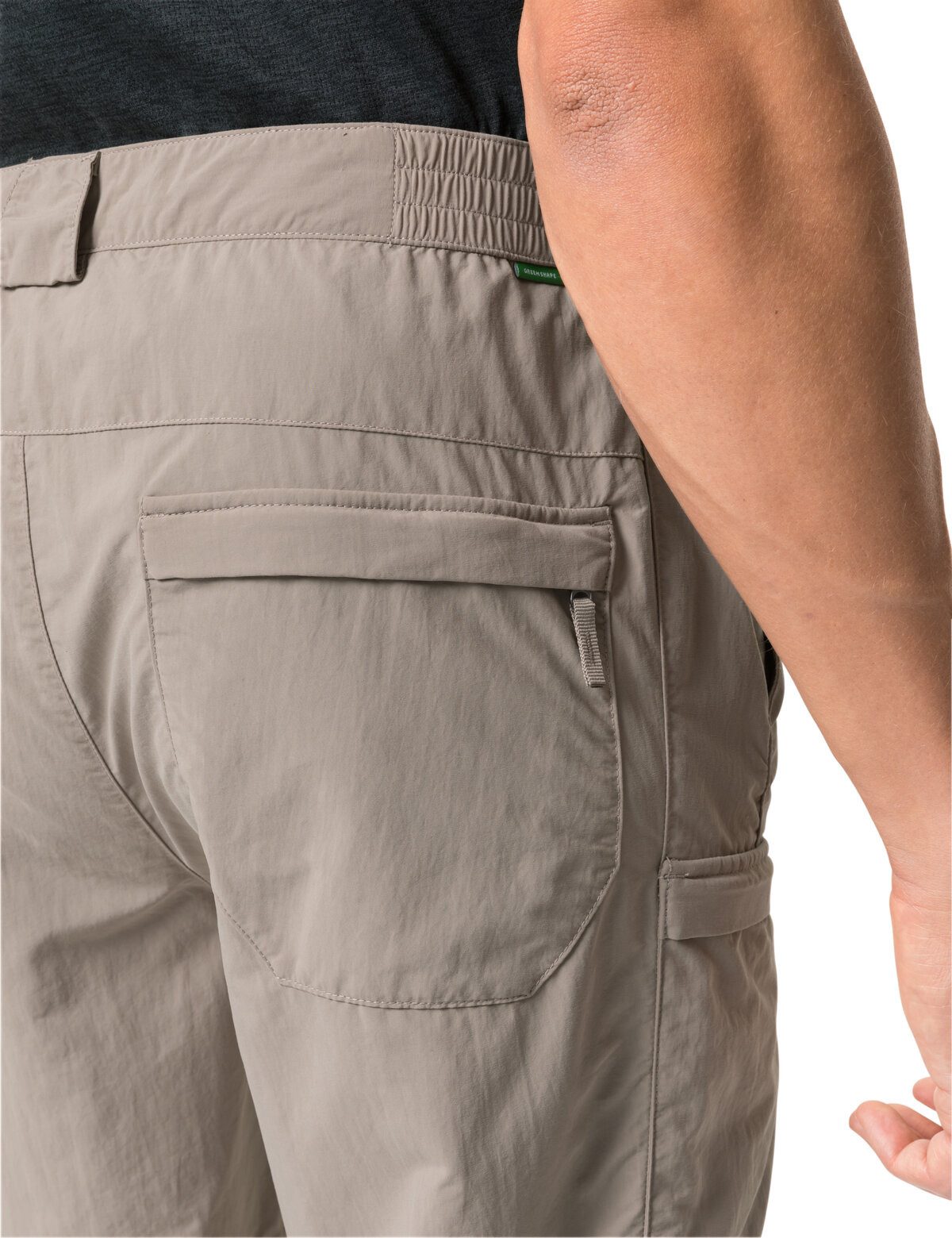 VAUDE 3/4-Hose MEN'S FARLEY CAPRI PANTS II für vielseitige Aktivitäten, mit Reißverschlusstaschen, Regular Fit