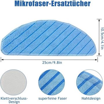 Zubehör-Set Waschbares Reinigungstuch, Gontence, (1-tlg), Ecovacs Deebot T9, T9+ und T9 AIVI