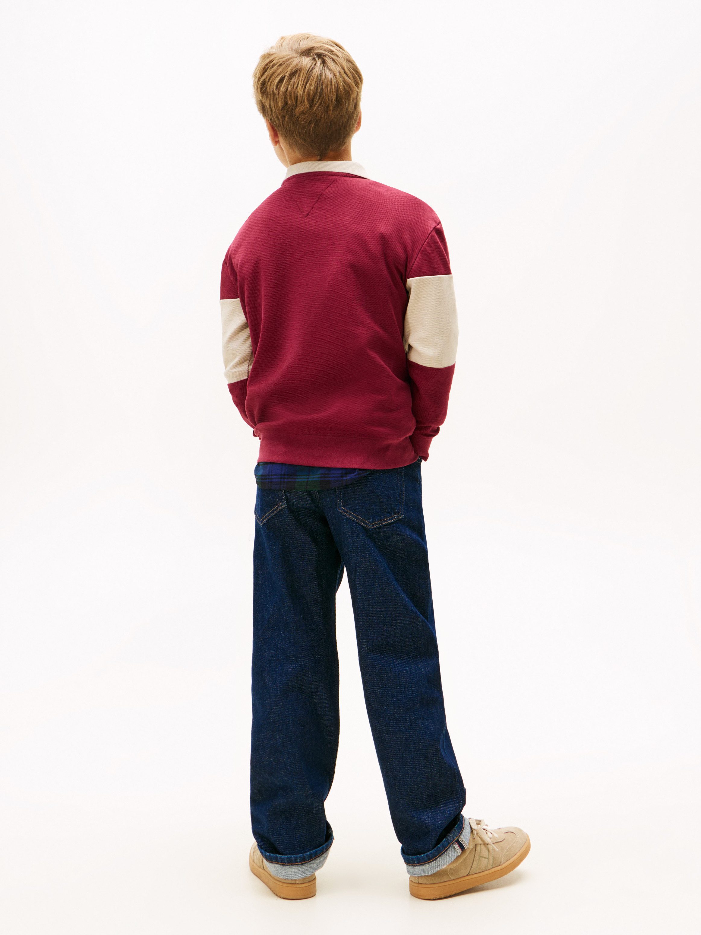 Tommy Hilfiger Langarm-Poloshirt Regular fit, für Kinder bis 16 Jahre