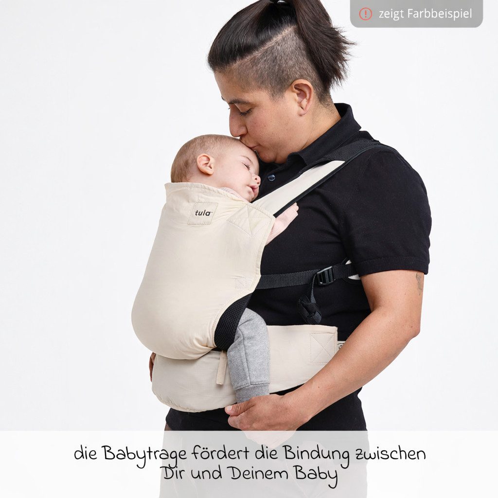 Tula Babytrage Tula Lite - Discover, Baby Kinder Bauchtrage Rückentrage ab 5,4 kg - 13,6 kg 2 Positionen