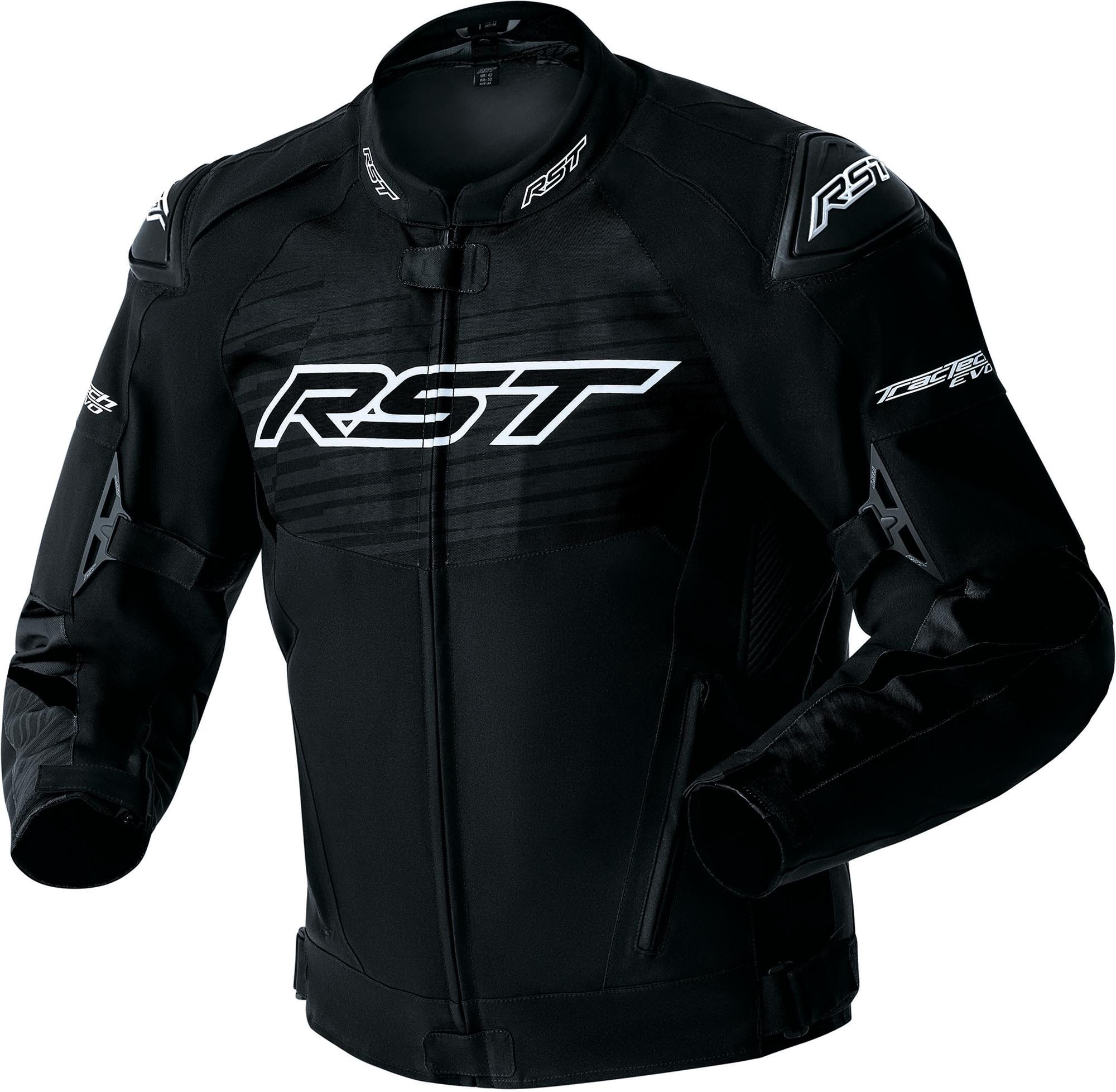 RST Motorradjacke Tractech Evo D3O wasserdichte Motorrad Textiljacke Verbindungsreißverschluss,Ellenbogenprotektoren enthalten,herausn