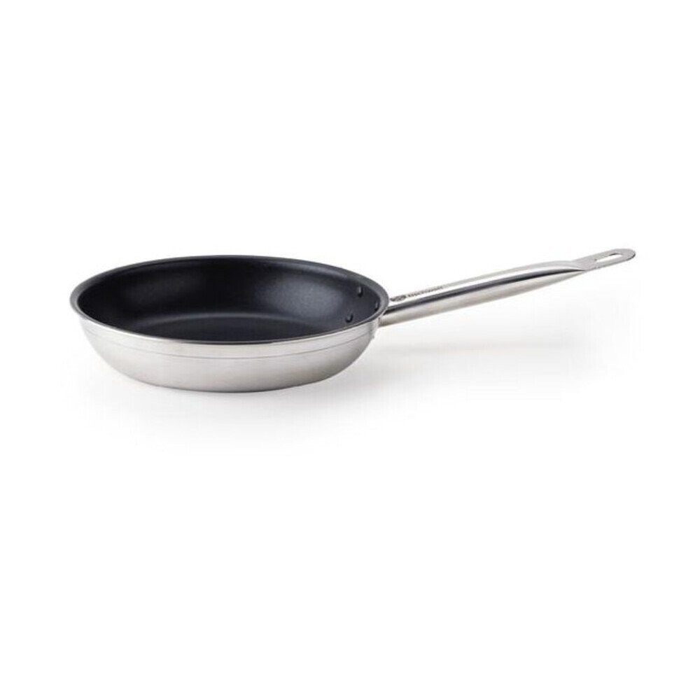 tischwelt Bratpfanne Bratpfanne 20 cm Cook Love, (1-tlg), 1,3l, Edelstahl mit Aluminiumkern, nicht spülmaschinengeeignet