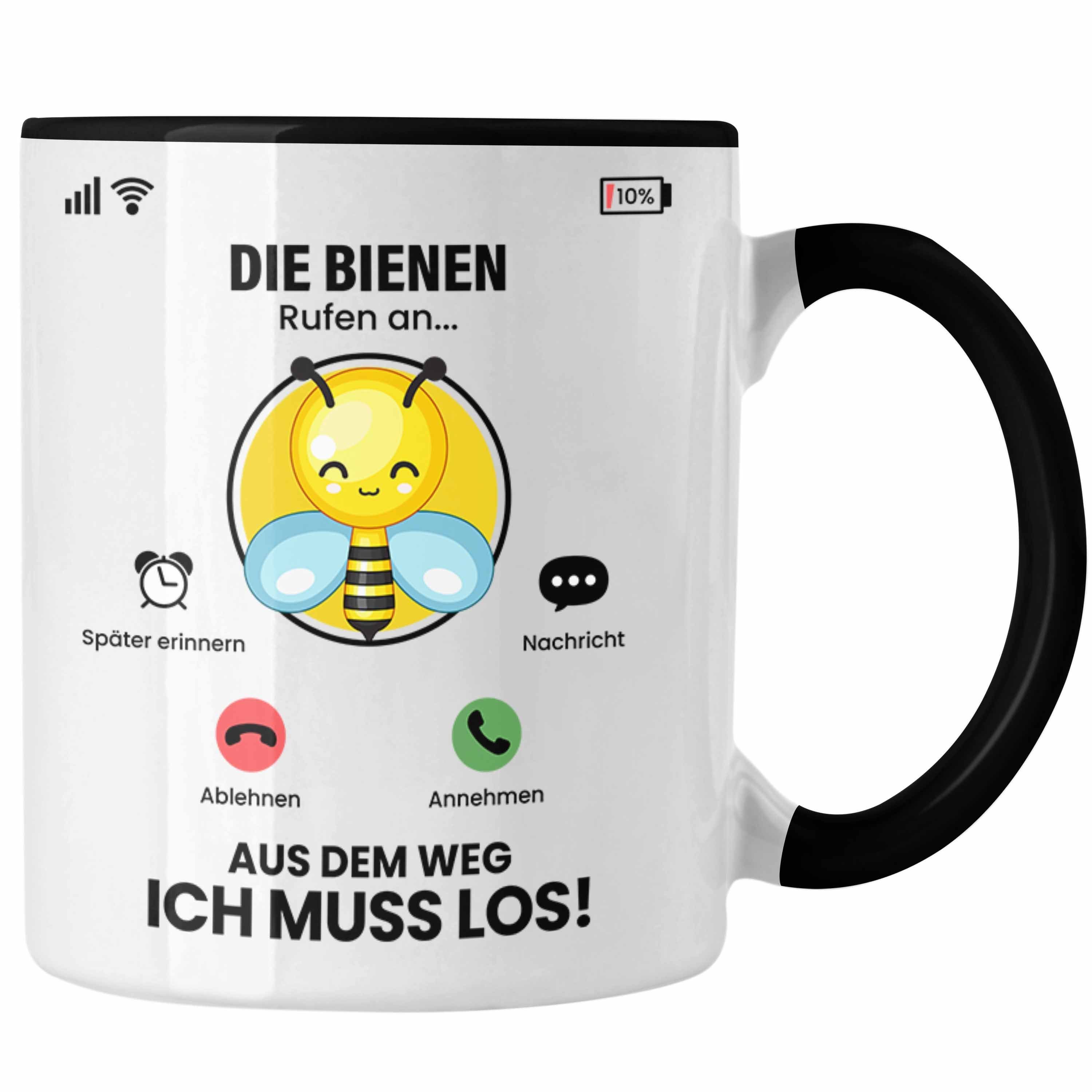 Tasse Züchter für Geschenk An Rufen Bienen Schwarz Bienen Tasse Die Geschen Besitzer Trendation