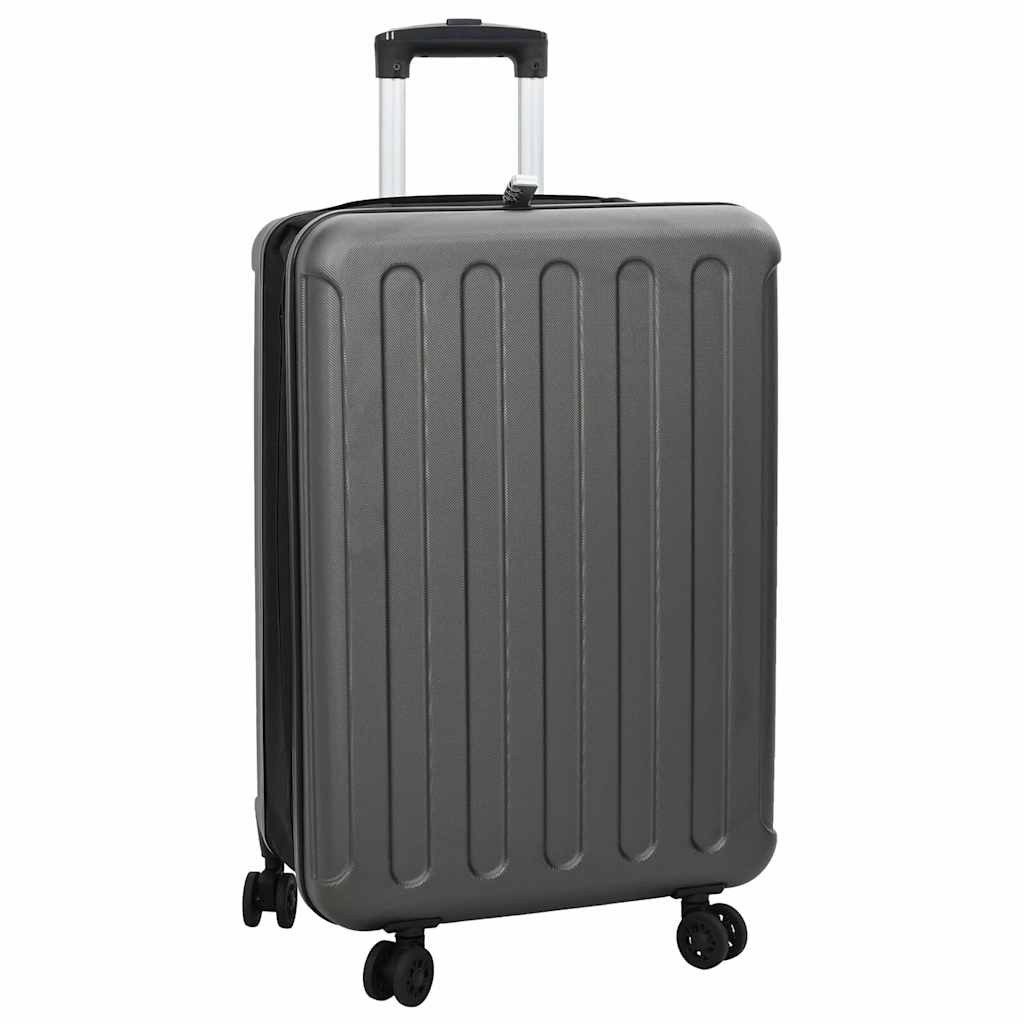 vidaXL Trolley Чемоданы mit Schloss Dunkelgrau 43 x 27 x 66 cm ABS Kunststoff