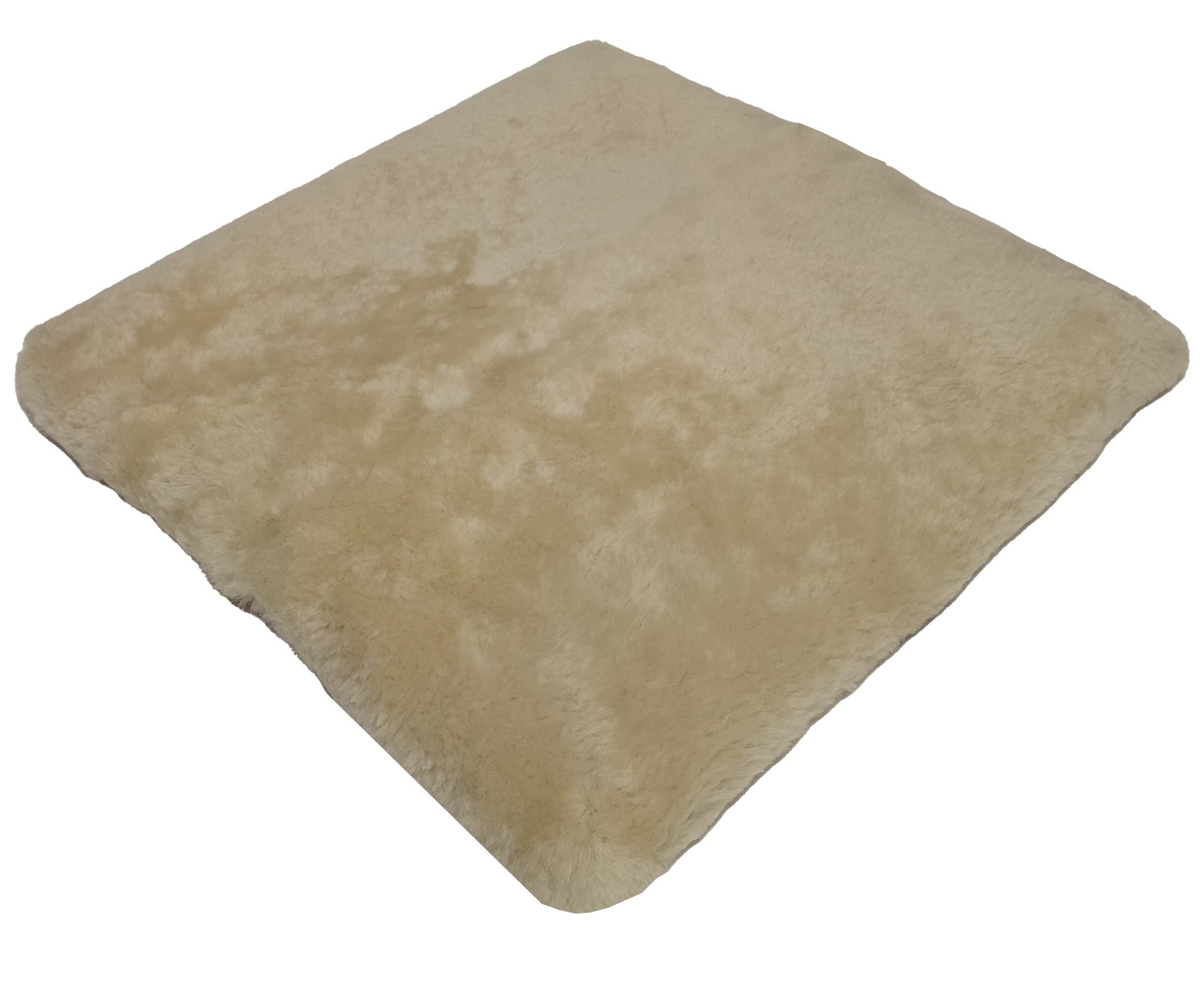 Reissner Lammfelle Sitzkissen Echtes Merino Lammfell mit Schaumstoffeinlage