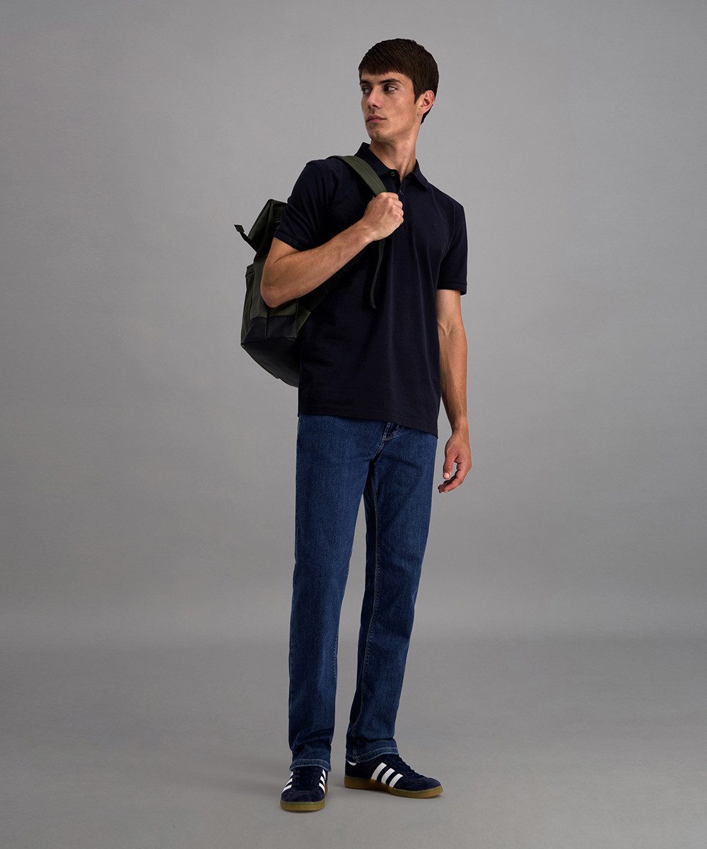 Pioneer Authentic Jeans 5-Pocket-Jeans PIONEER AUTHENTIC JEANS Herren Straight Leg Jeans Rando Megaflex - Regular Fit - normaler Beinverlauf - Blue Stretch Deni – Bild 5 von 5