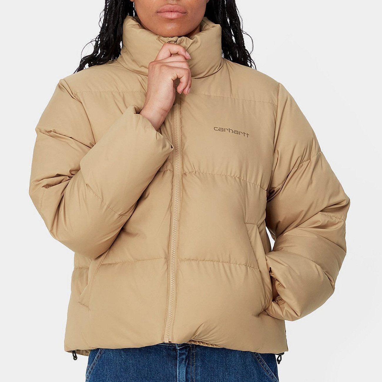 Carhartt WIP Winterjacke Carhartt WIP W' Springfield Jacket Damen Peanut Chocolate