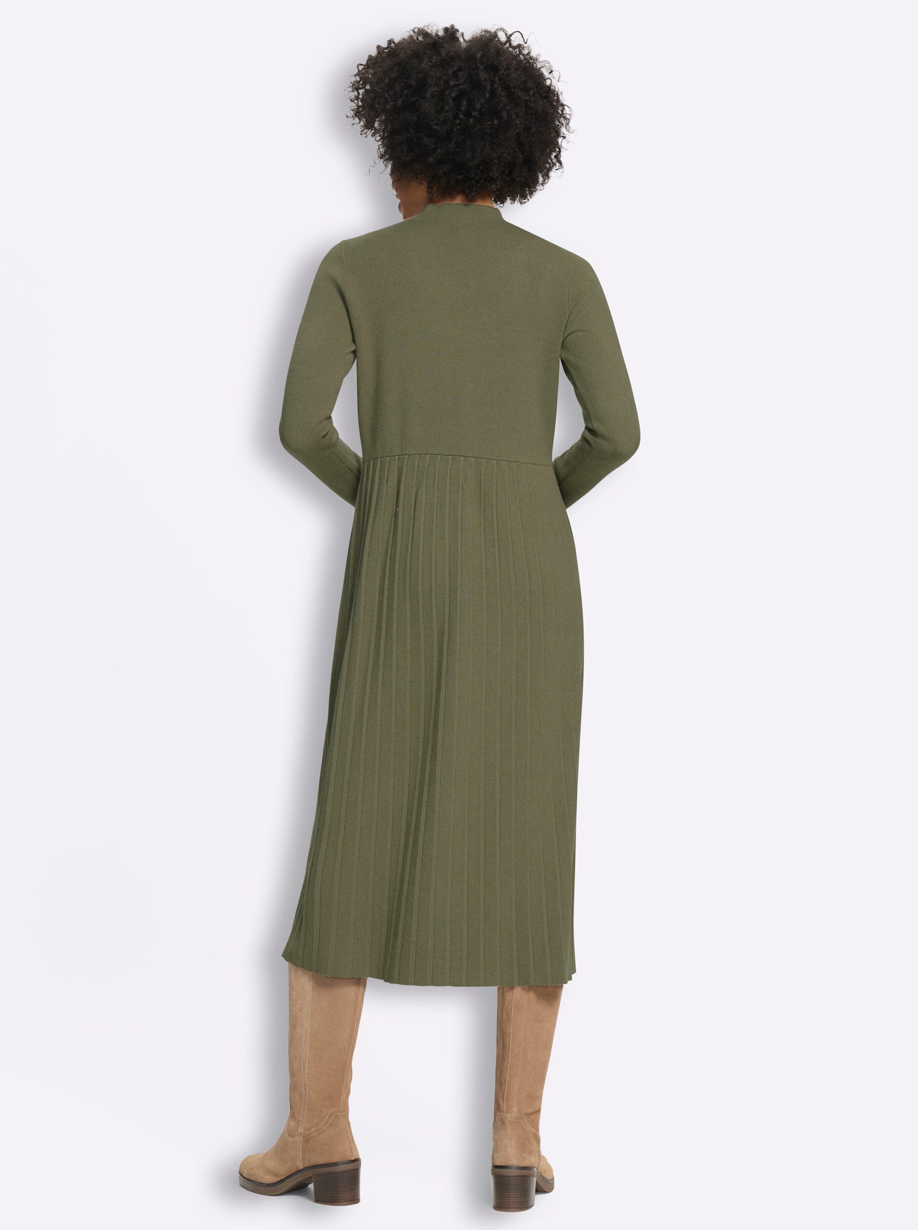 heine Etuikleid Strickkleid Langarm