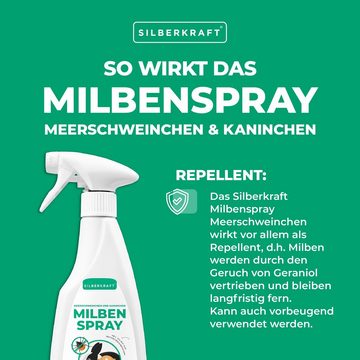 Silberkraft Insektenspray Milbenspray Meerschweinchen & Kaninchen, 500 ml, 1-St.