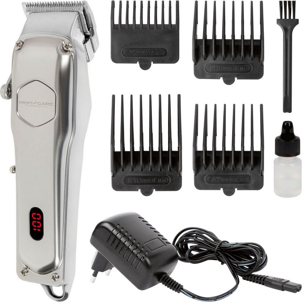 ProfiCare Haar- und Bartschneider PC-HSM/R 3100, Professional Style - Haar-  und Bart-Pflege wie beim Friseur oder Barber-Shop