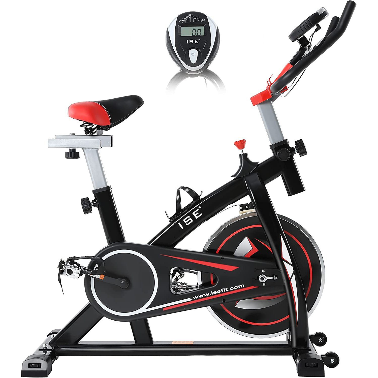 Heimtrainer LCD Zuhause Mini Bike Trimmrad Einstellbarer Fitness Fitnessfahrrad 