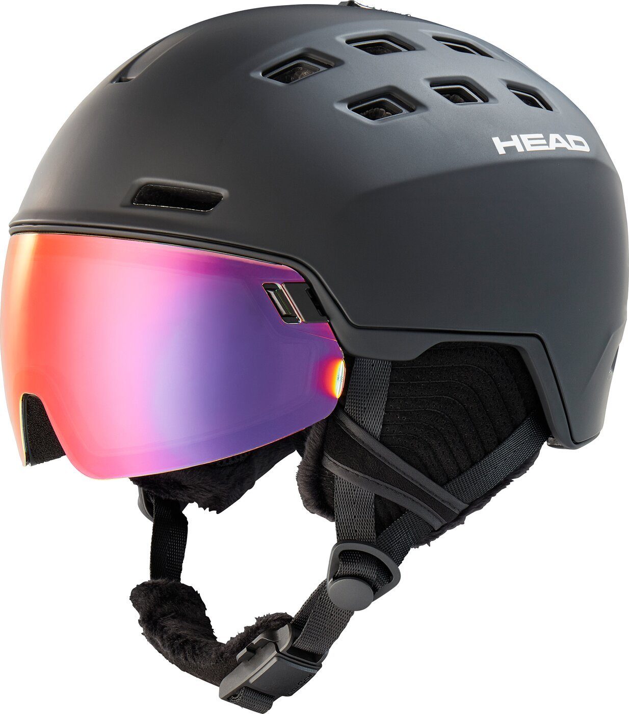 Head Skihelm RADAR 5K POLA black -