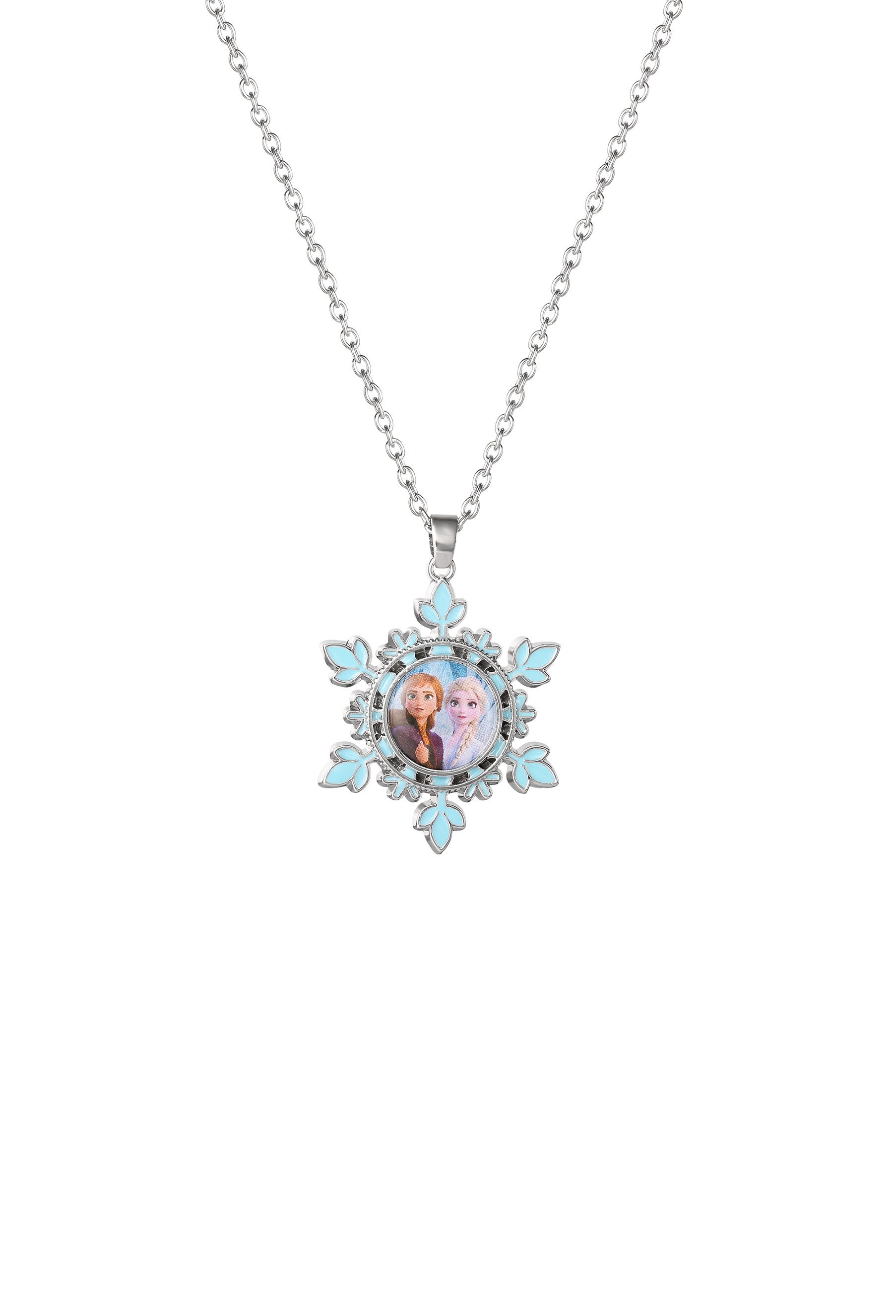 DISNEY Jewelry Halskette Disney Frozen II Ana & Elsa Schneeflocke (Set)
