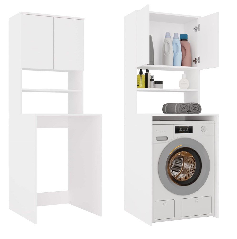 MAGOWA Waschmaschinenumbauschrank Badezimmerschrank MEHRGOWA für Waschmasch günstig online kaufen