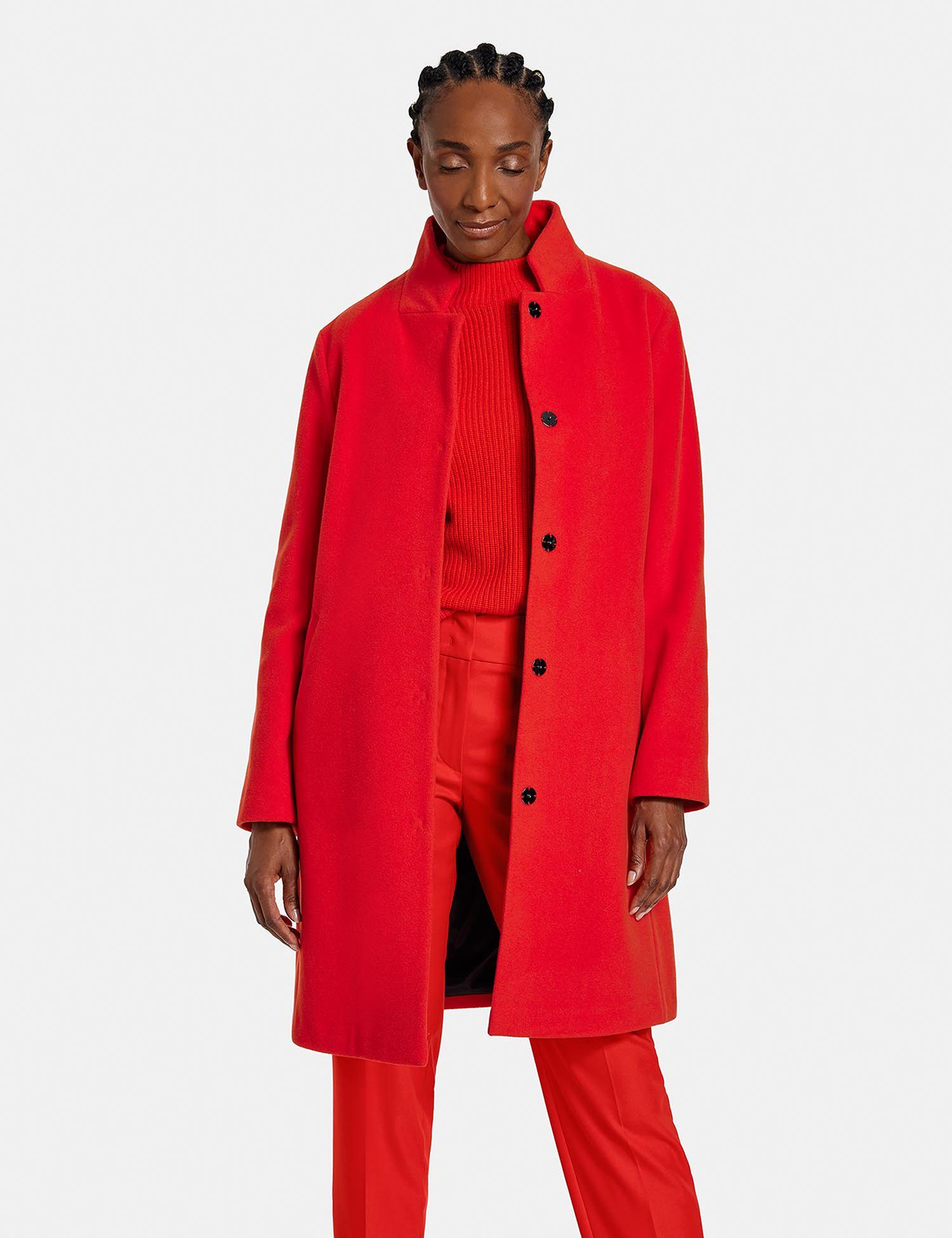 BLACK FRIDAY - GERRY WEBER Langmantel »Mantel mit Wolle und Kaschmir«  kaufen | OTTO