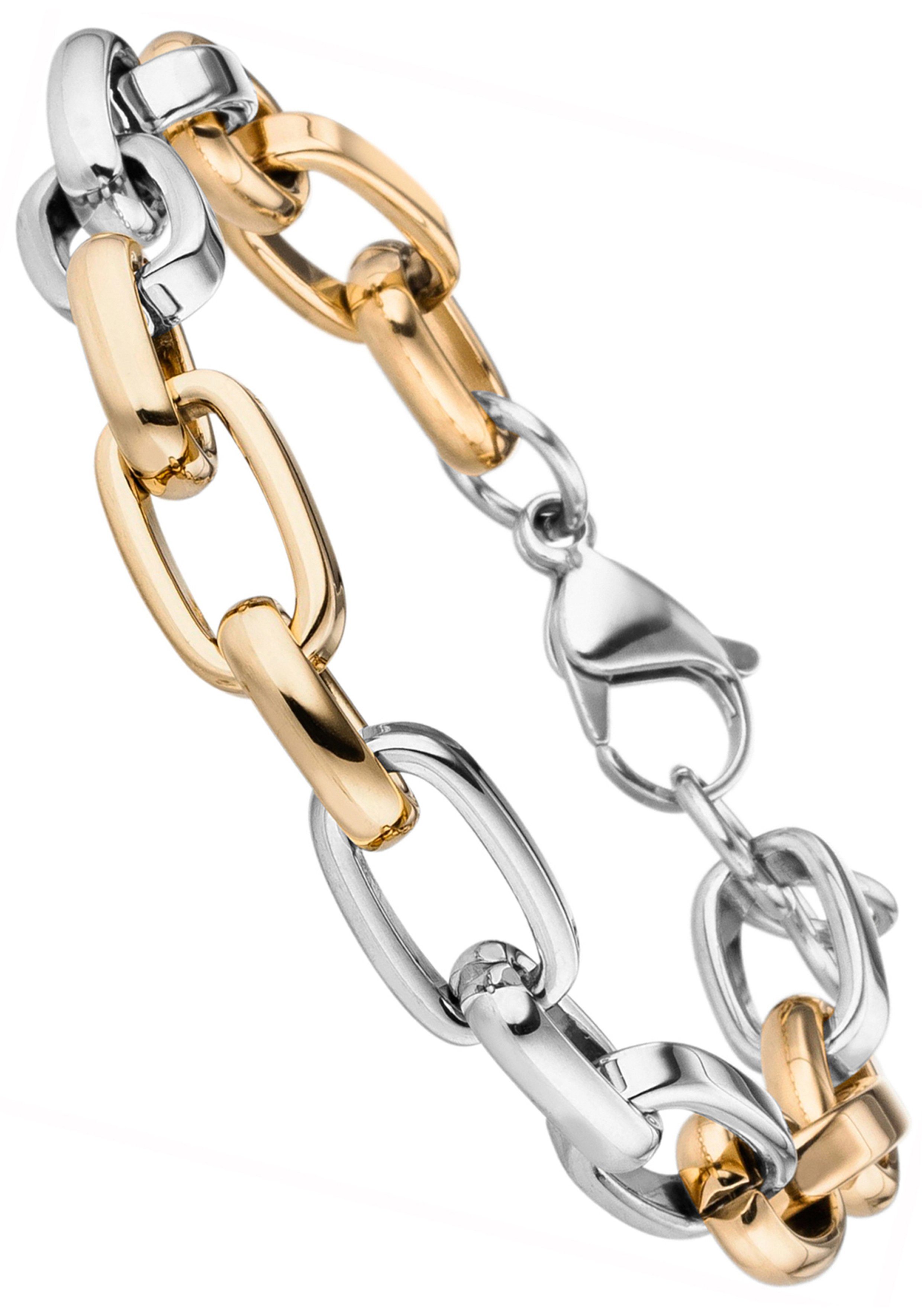 JOBO Armband Statement, Edelstahl Bicolor-Optik 22 günstig online kaufen