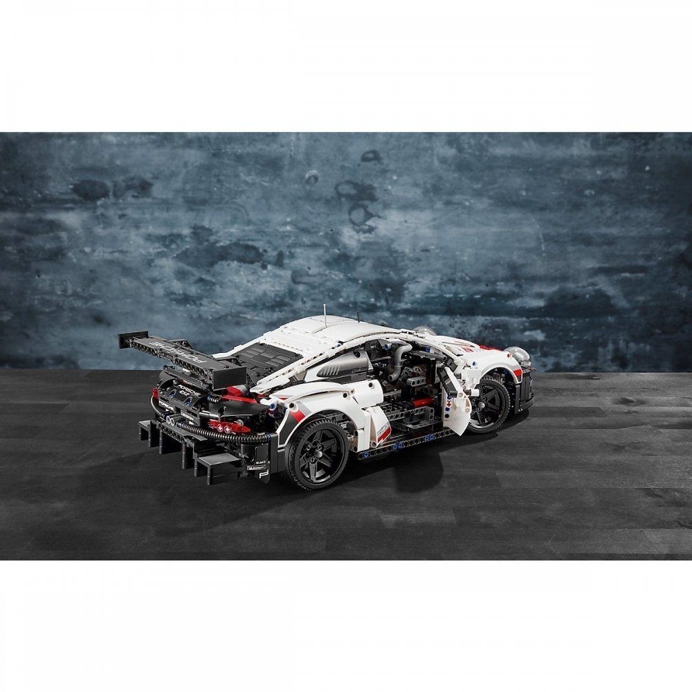 LEGO® 1580 Konstruktionsspielzeug, 42096 Konstruktions-Spielset Porsche 911 -teilig Technic RSR,