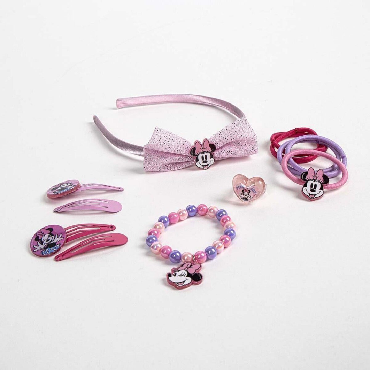 Disney Schmuckset Disney Minnie Mouse Haar-Accessoire-Set Kreativer Haarschmuck