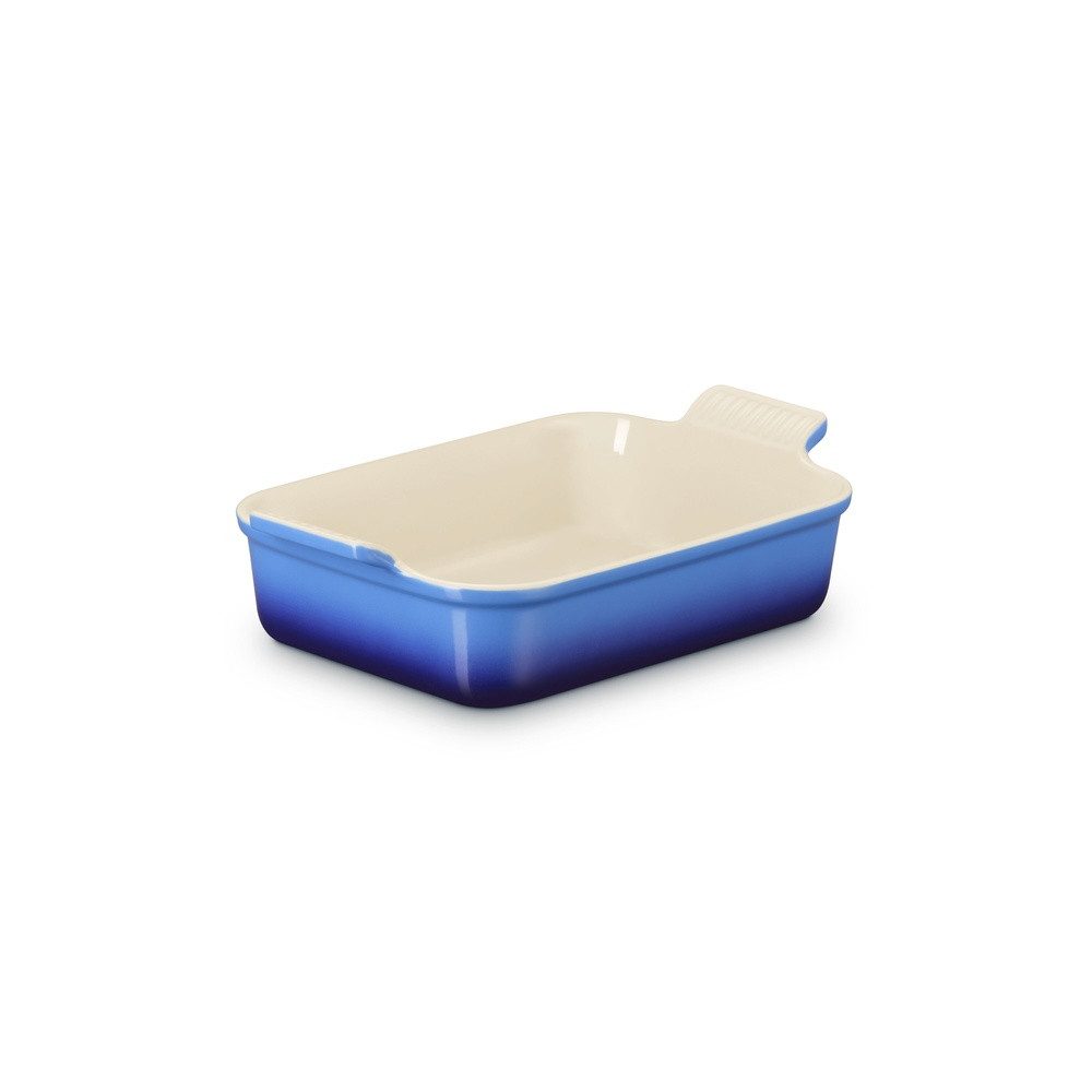 LE CREUSET Auflaufform LeCreuset Auflaufform rechteckig 26cm Tradition, Auswahl Azure, Steinzeug