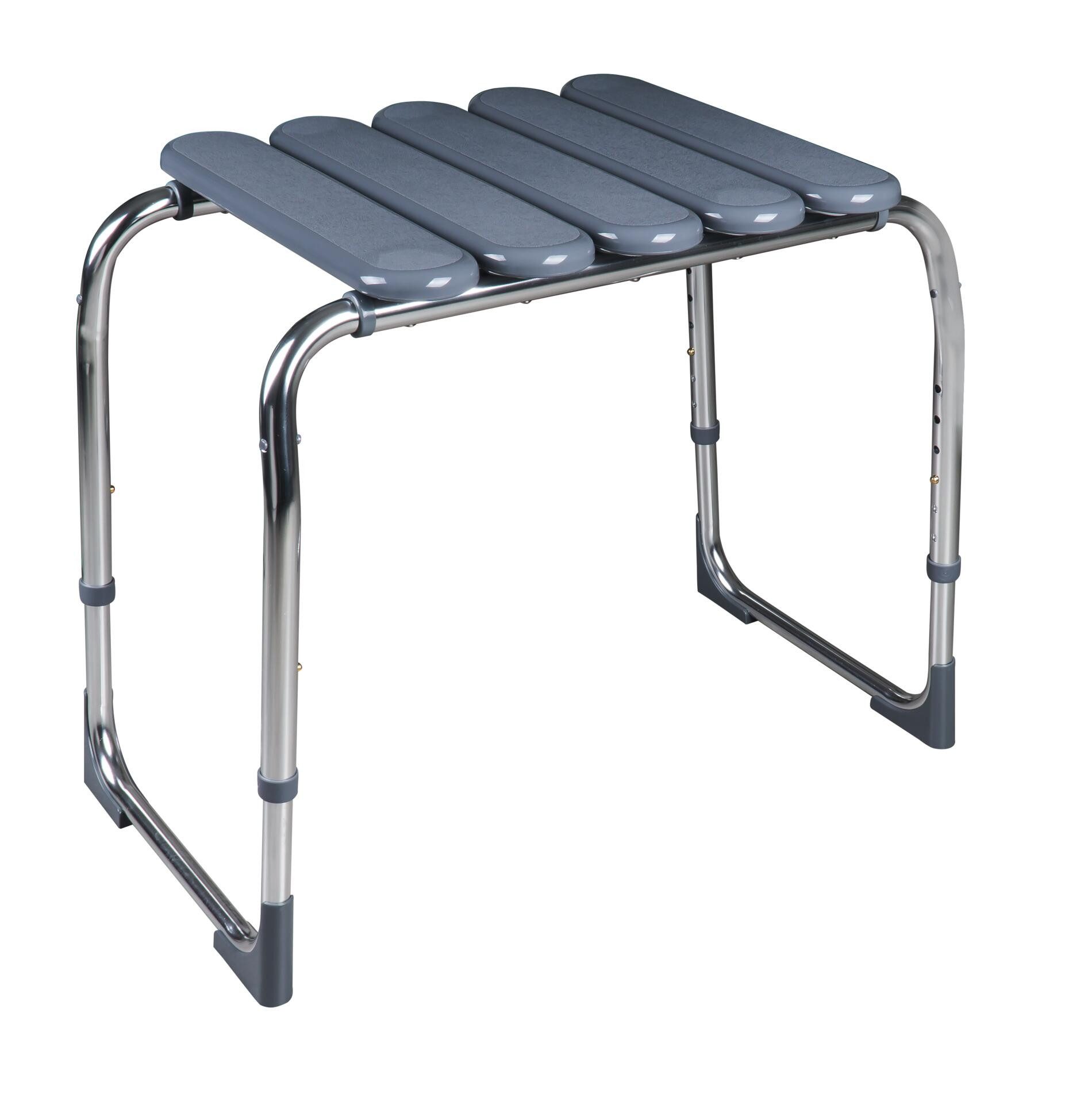 Ridder Duschklappsitz Pro zementgrau