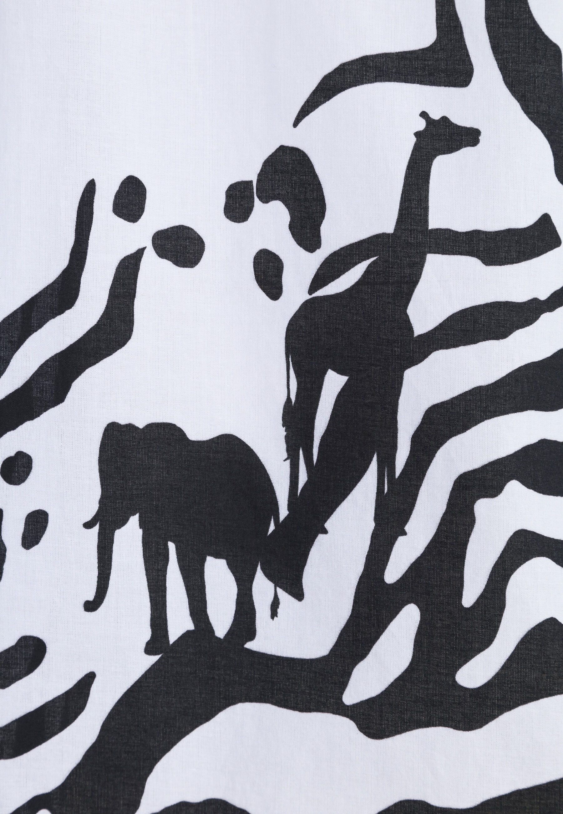 Doris Streich Langarmbluse mit Animalprint