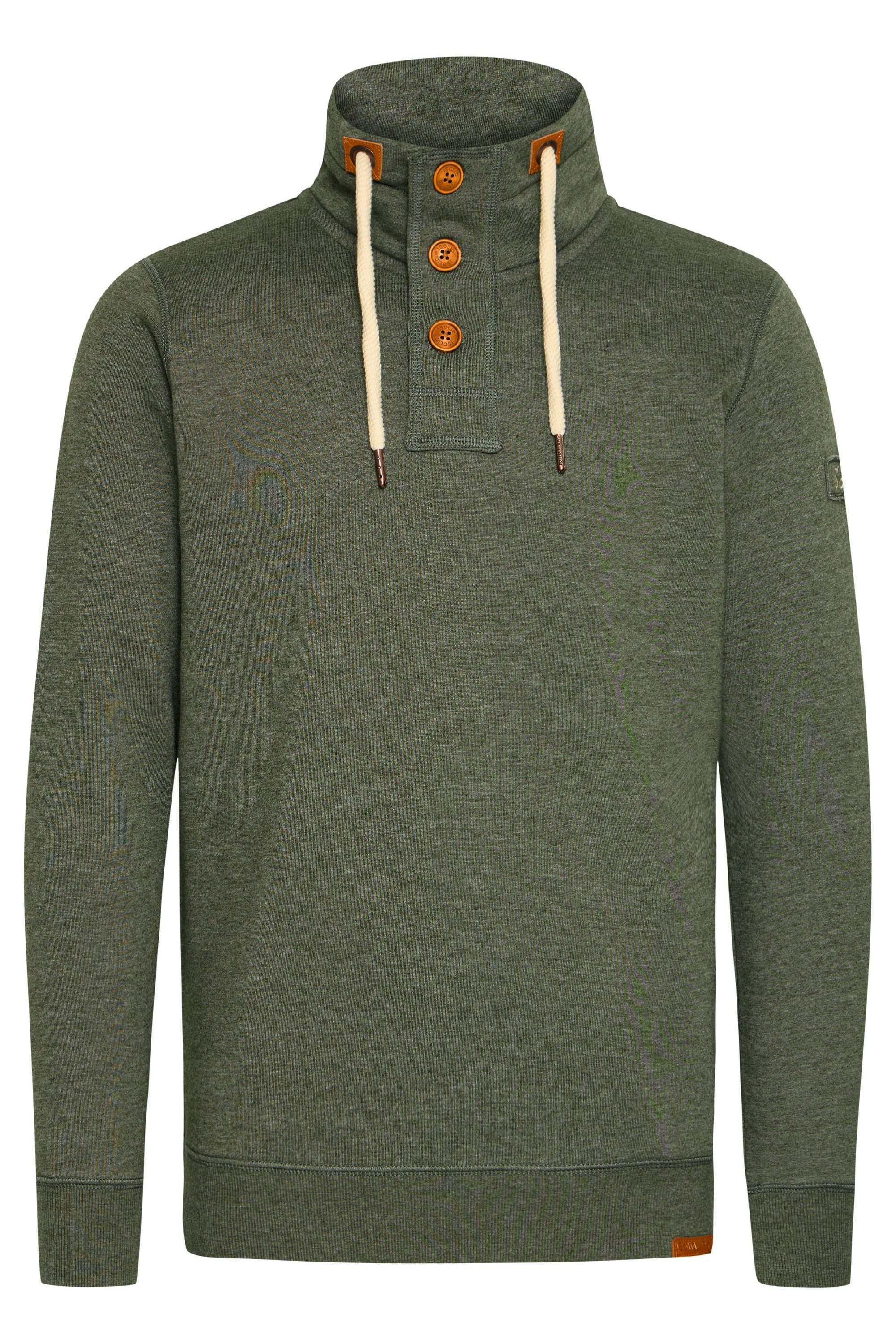 !Solid Stehkragenpullover SDTripTroyer Sweatpullover mit Knopfleiste günstig online kaufen