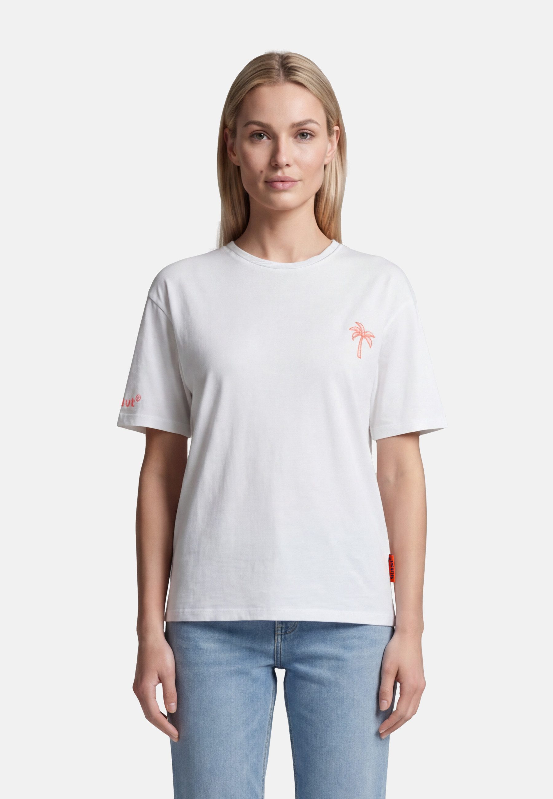 salzhaut T-Shirt BABUTZ Damen Relaxed-Fit salzhaut T-Shirt – bequeme Qualität und nordisch klares Design