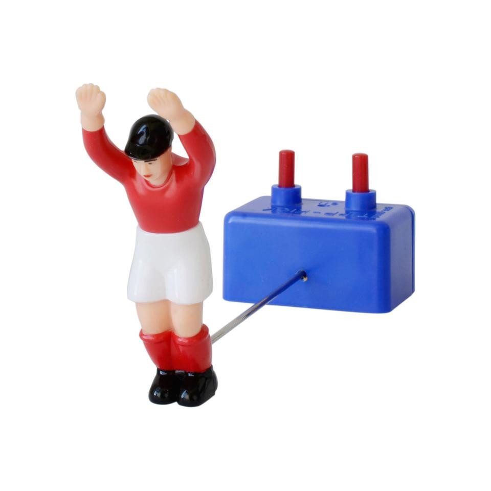 Tipp-Kick Spiel, TIPP-KICK - Torwart Toni - rot und weiß