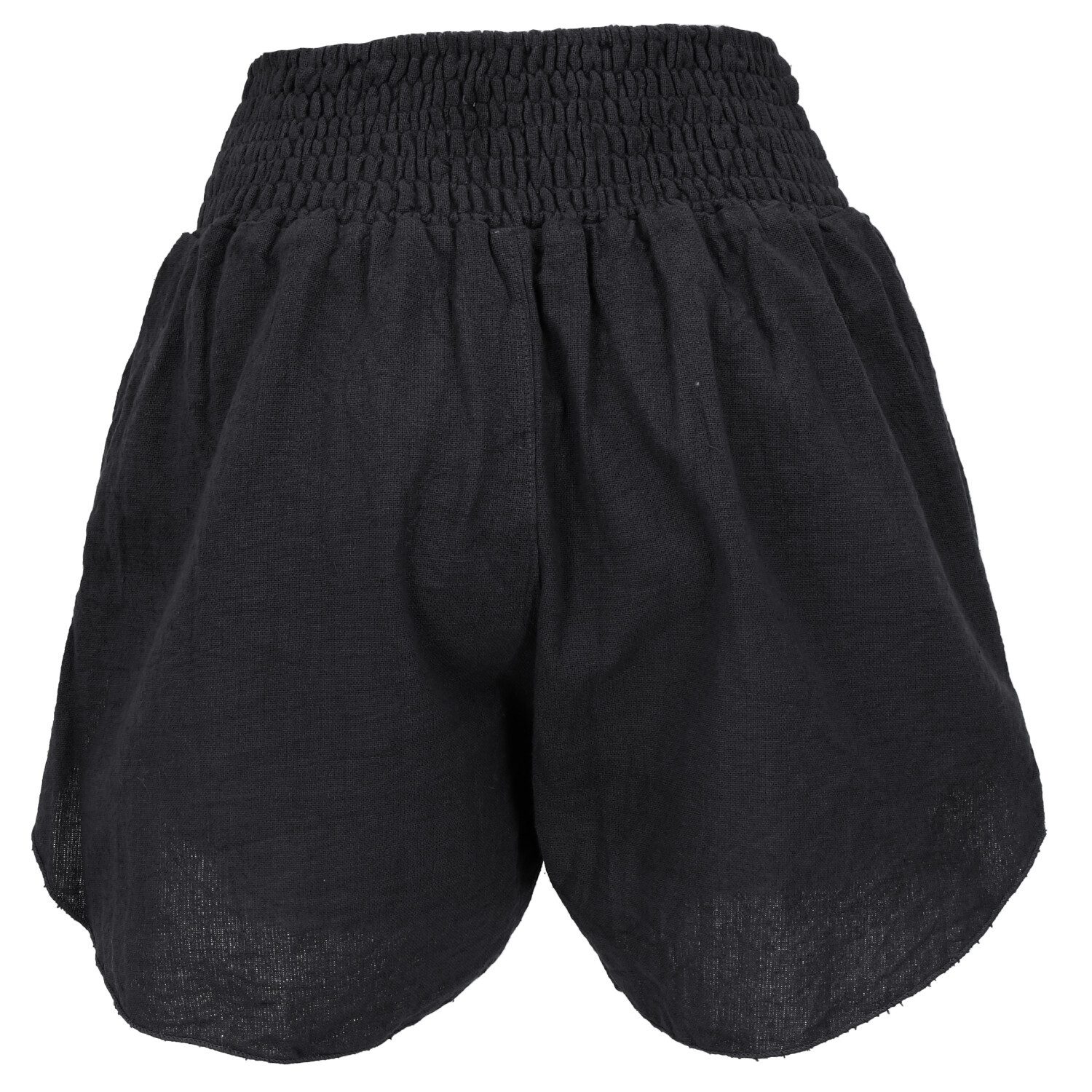 Guru-Shop Hose & Shorts Yoga Shorts Boho chic, kurze Hose - schwarz alternative Bekleidung – Bild 5 von 5