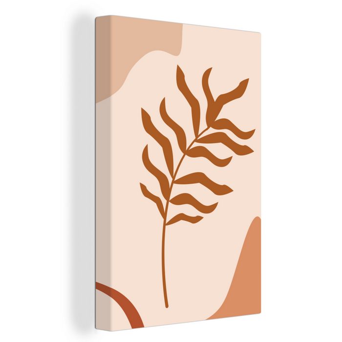 OneMillionCanvasses® Leinwandbild Sommer - Pflanze - Pastell (1 St) Leinwandbild fertig bespannt inkl. Zackenaufhänger Gemälde