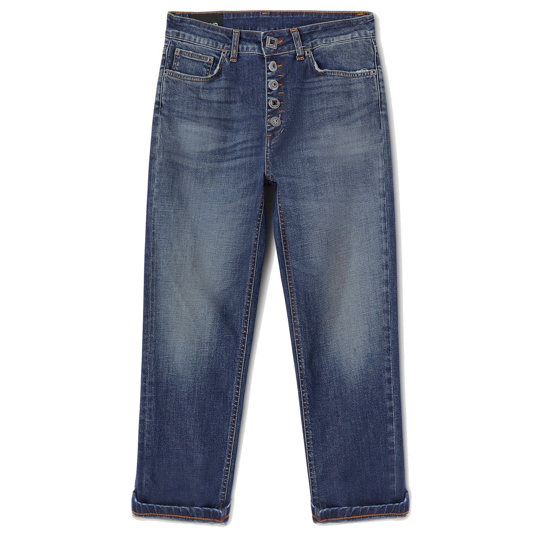 DONDUP Straight-Jeans Jeans KOONS GIOIELLO Mid Waist
