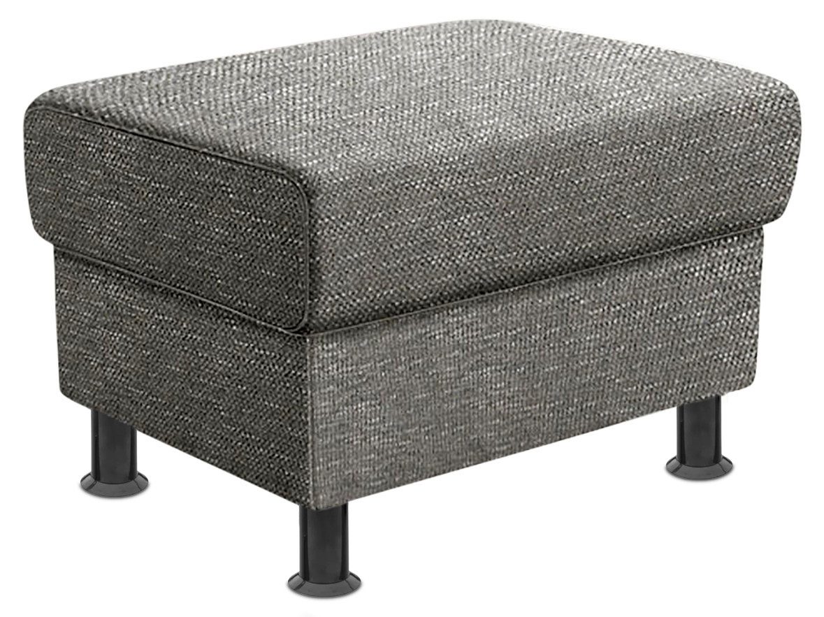 TRENDMANUFAKTUR Hocker »Rondo, Polsterhocker zur Serie, Breite 67 cm, Füße günstig online kaufen