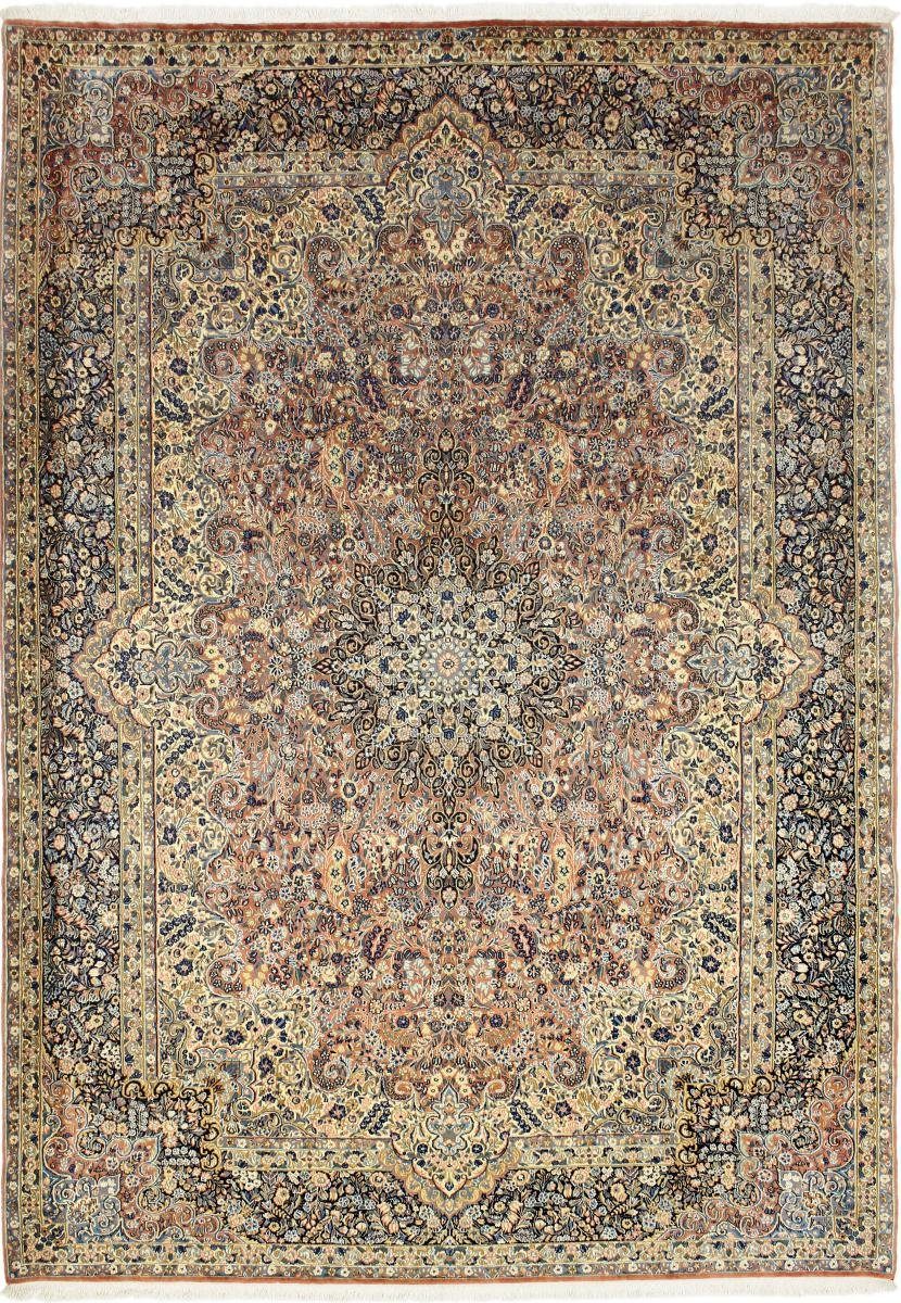Orientteppich Kerman Rafsanjan Sherkat 214x302 Handgeknüpfter Orientteppich, Nain Trading, rechteckig, Höhe: 12 mm