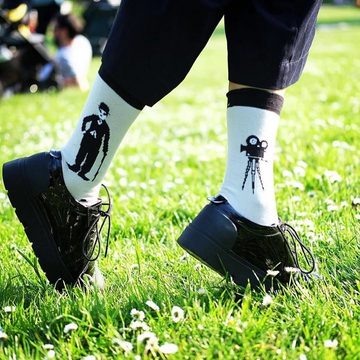 AlterSocks Freizeitsocken Lustige Socken Anzug Socken Damen & Herren Unisex Размер 36 – 45 (1 Paar)