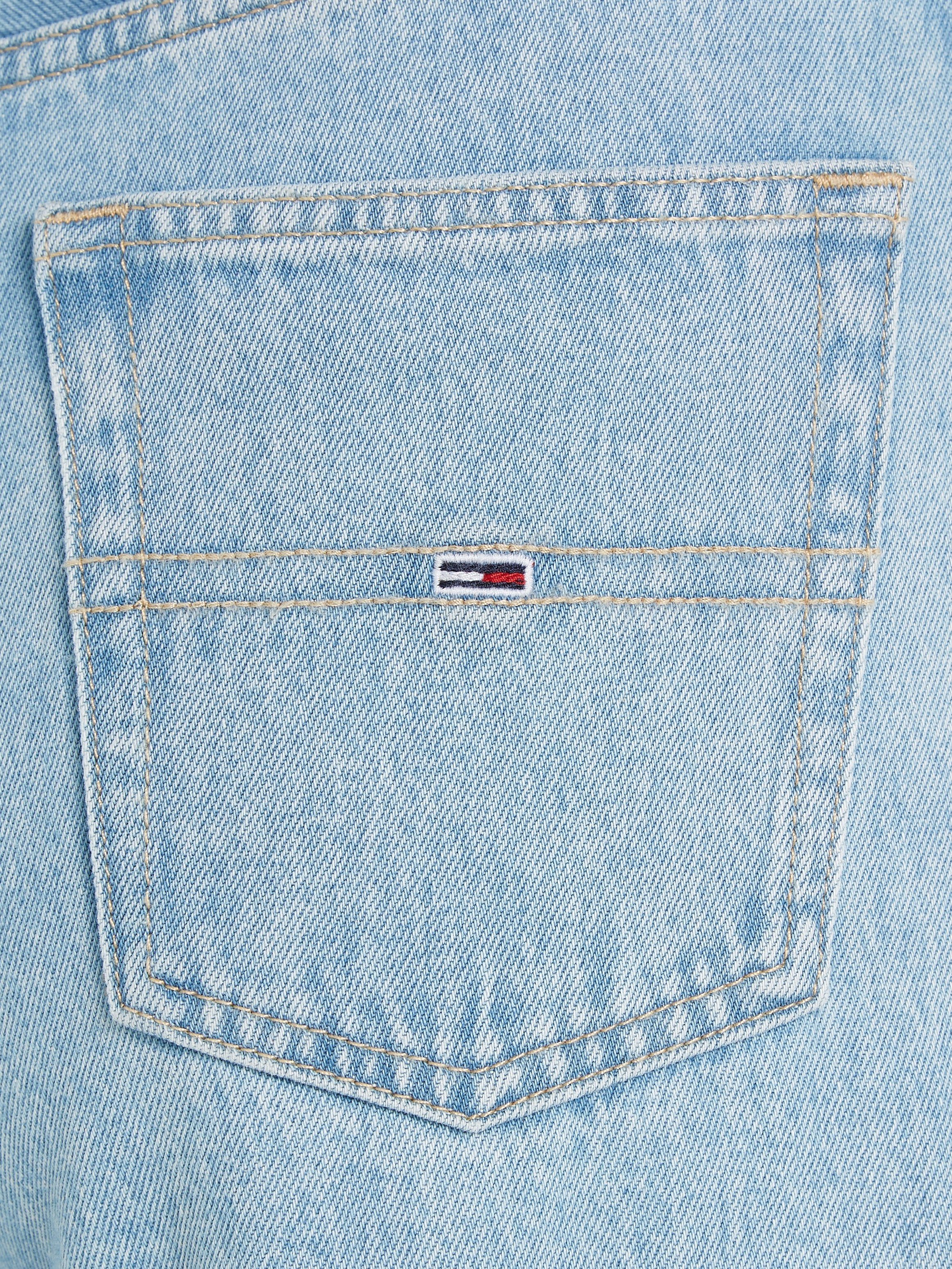 Jeans Jeans Tommy denim Logobadges light Tommy Jeans mit Weite