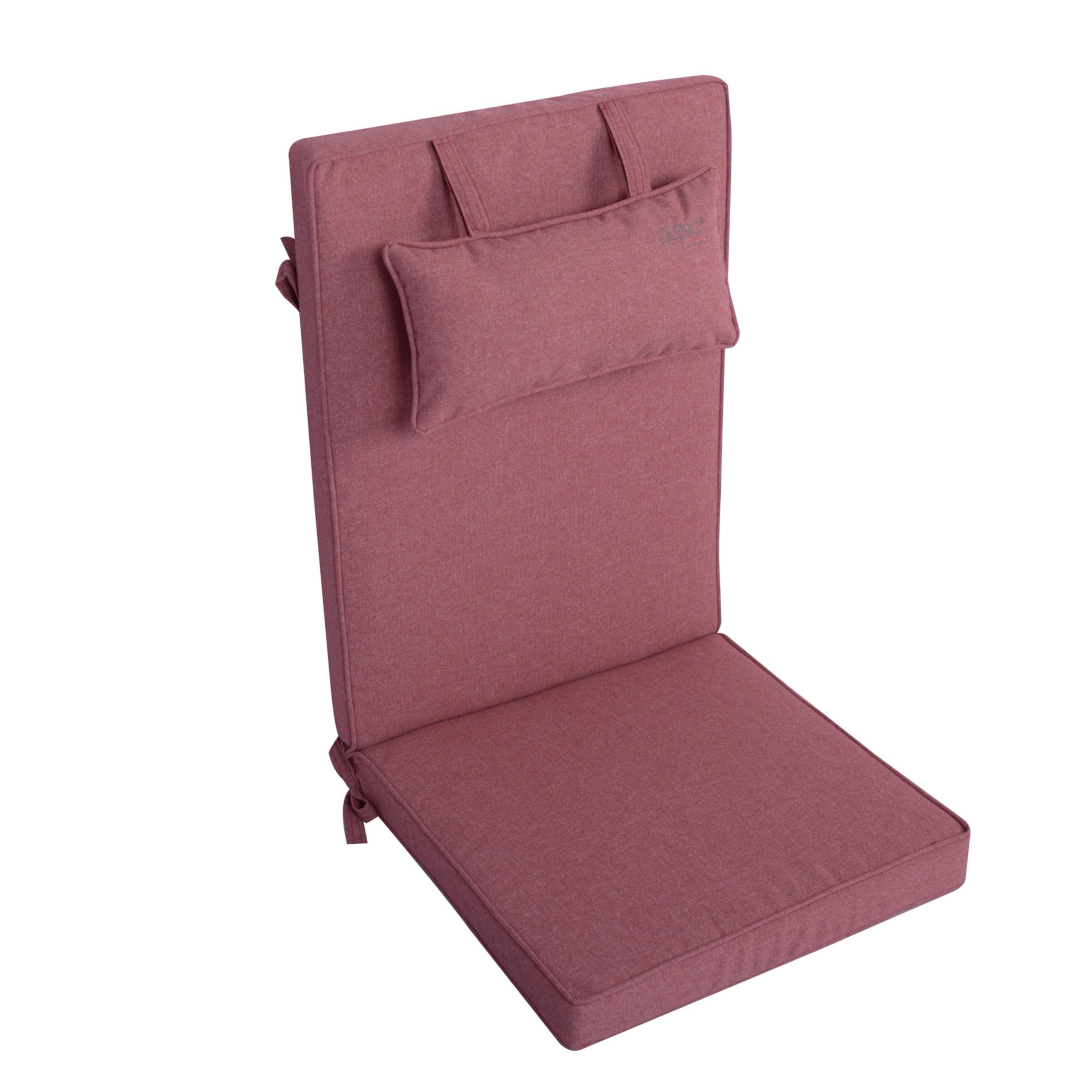 LILENO HOME Hochlehnerauflage mit Kopfkissen, bequeme günstig online kaufen