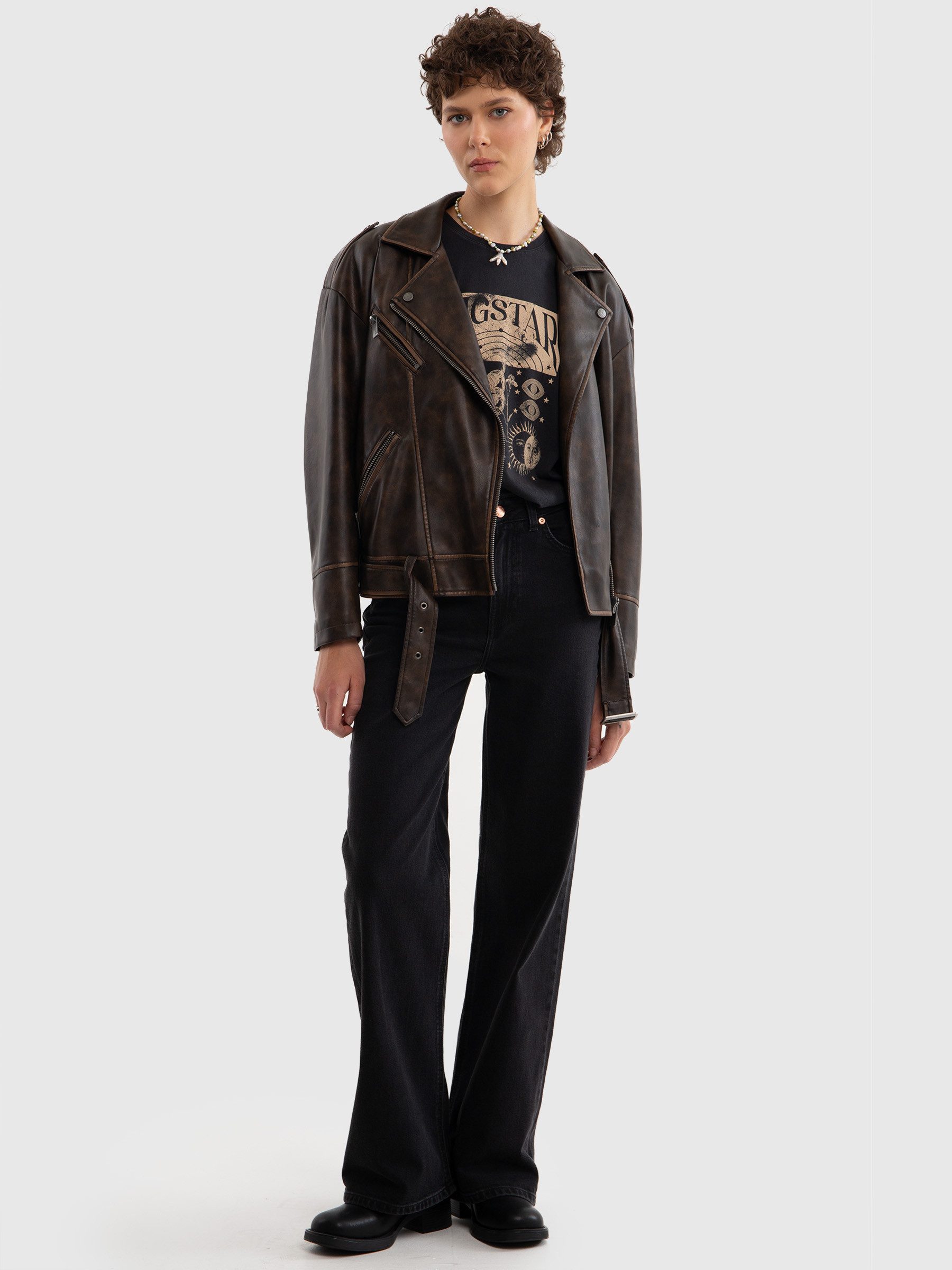 BIG STAR Weite Jeans ATREA hohe günstig online kaufen