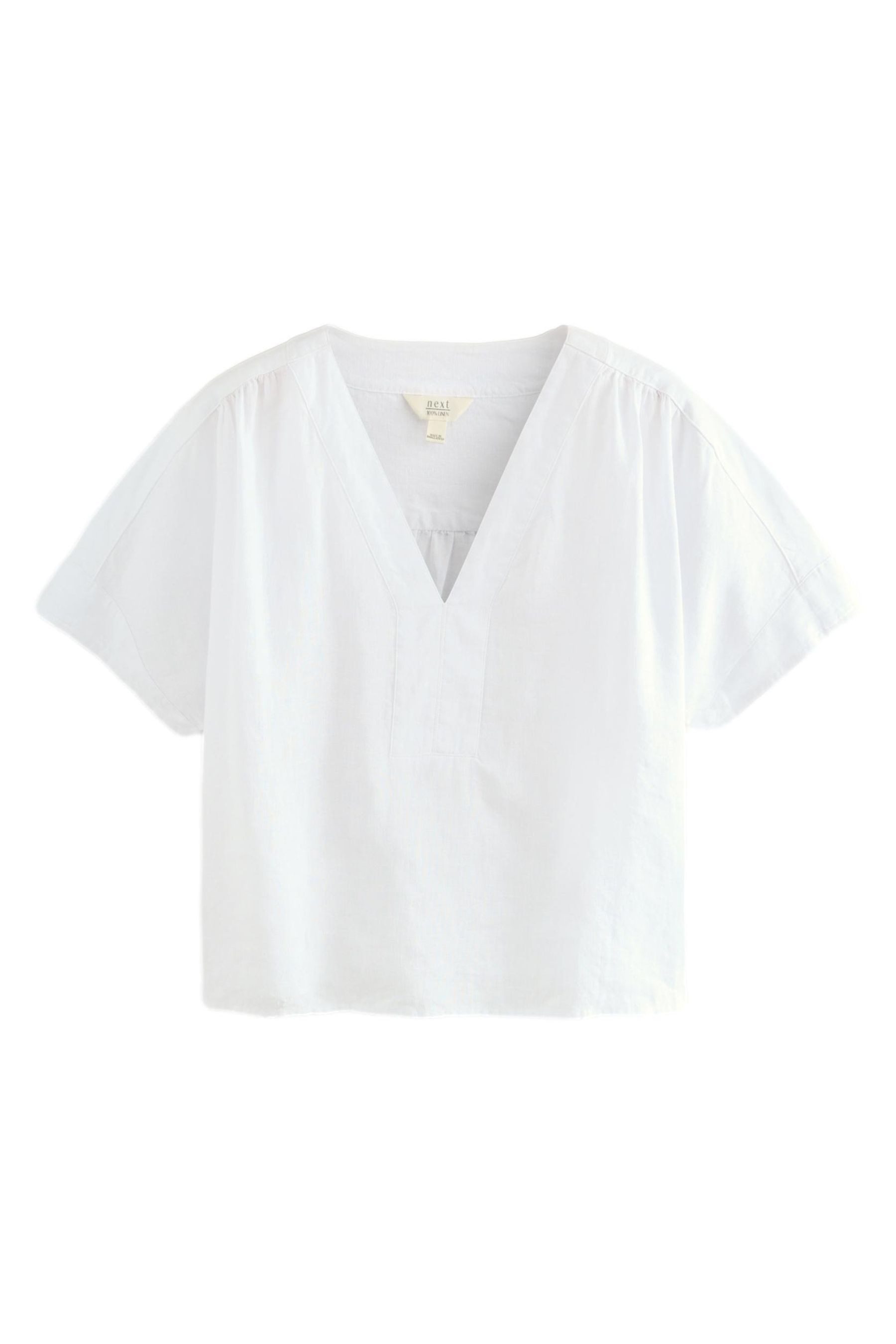 Next Blusenshirt Langärmeliges Schlupf-Oberteil 100 % Leinen günstig online kaufen