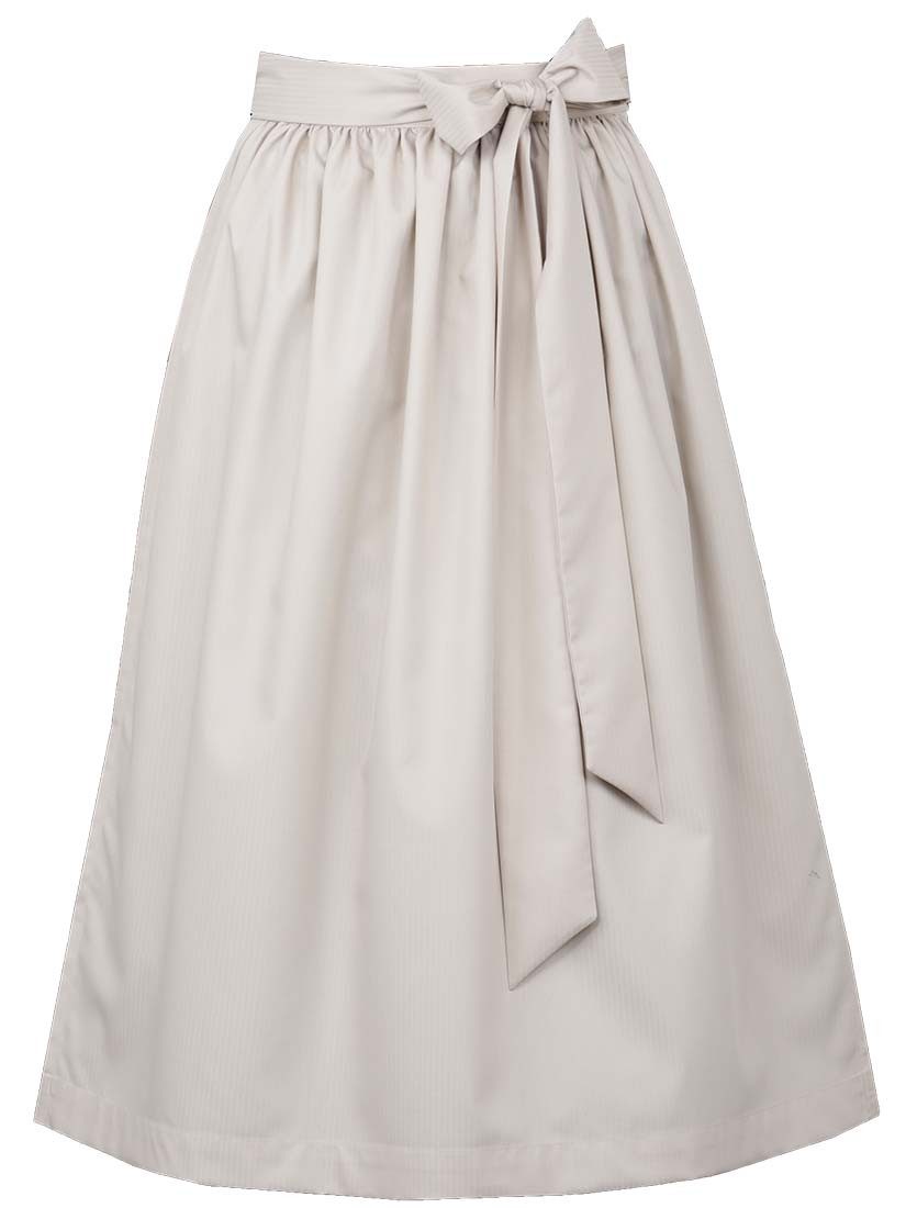 MarJo Dirndlschürze Dirndlschürze Niederaudorf Länge 70cm taupe