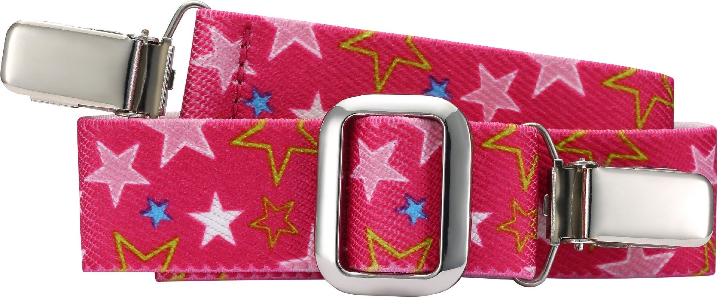 Playshoes Stoffgürtel Elastik-Gürtel Clip Sterne