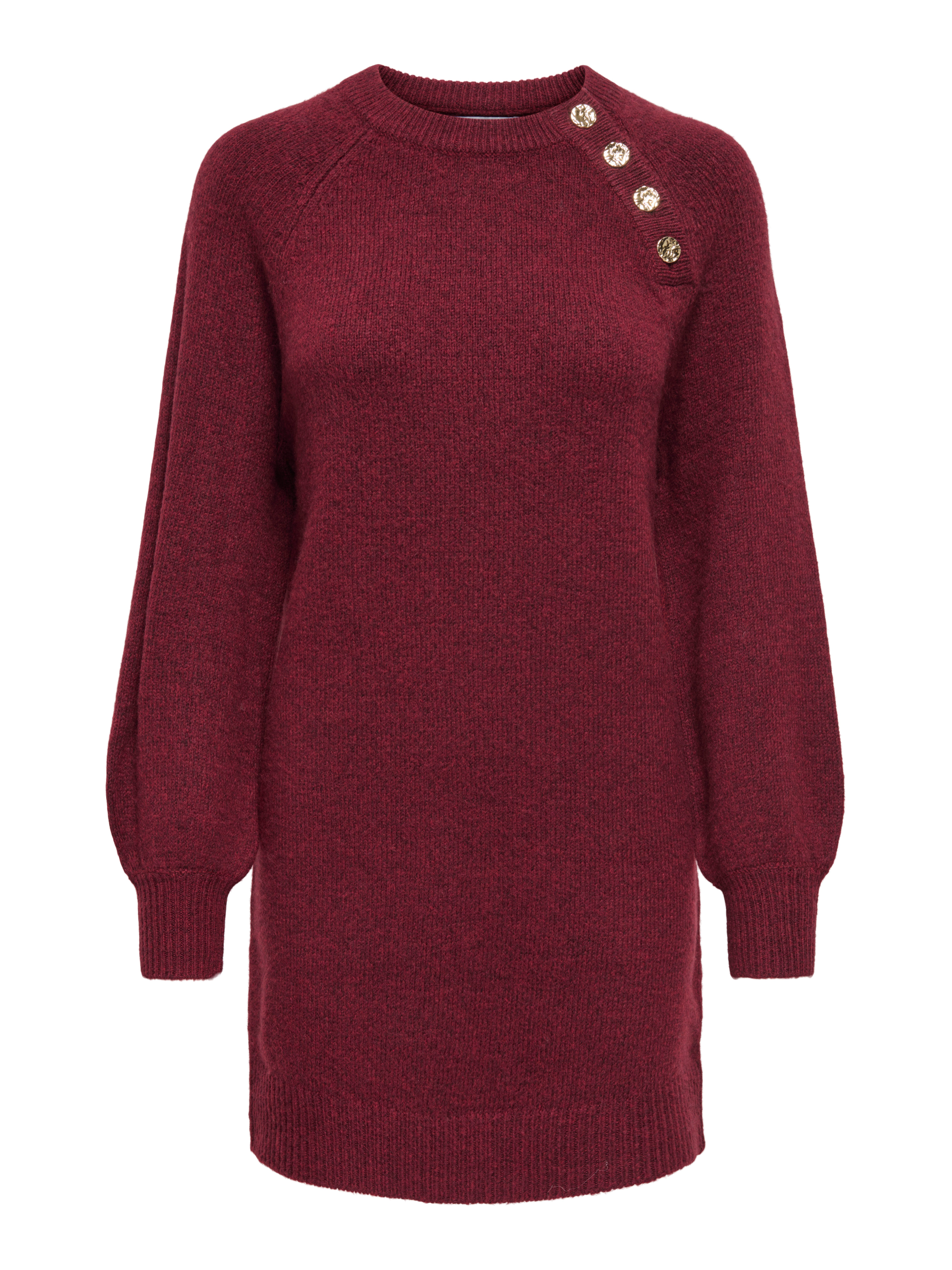 ONLY Strickkleid ONLEMMA LIFE LS BUTTON ONEC DRESS CC KNT mit Zierknöpfen – Bild 5 von 5