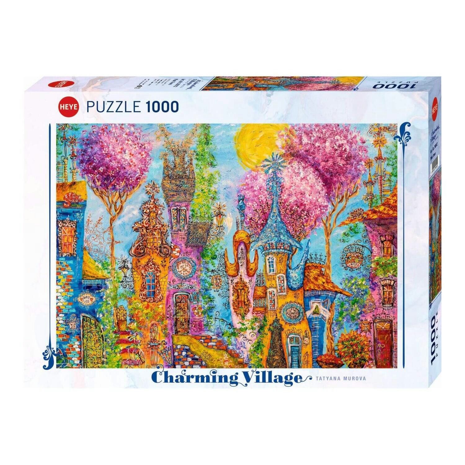 HEYE Puzzle Pink Trees, 1000 Puzzleteile
