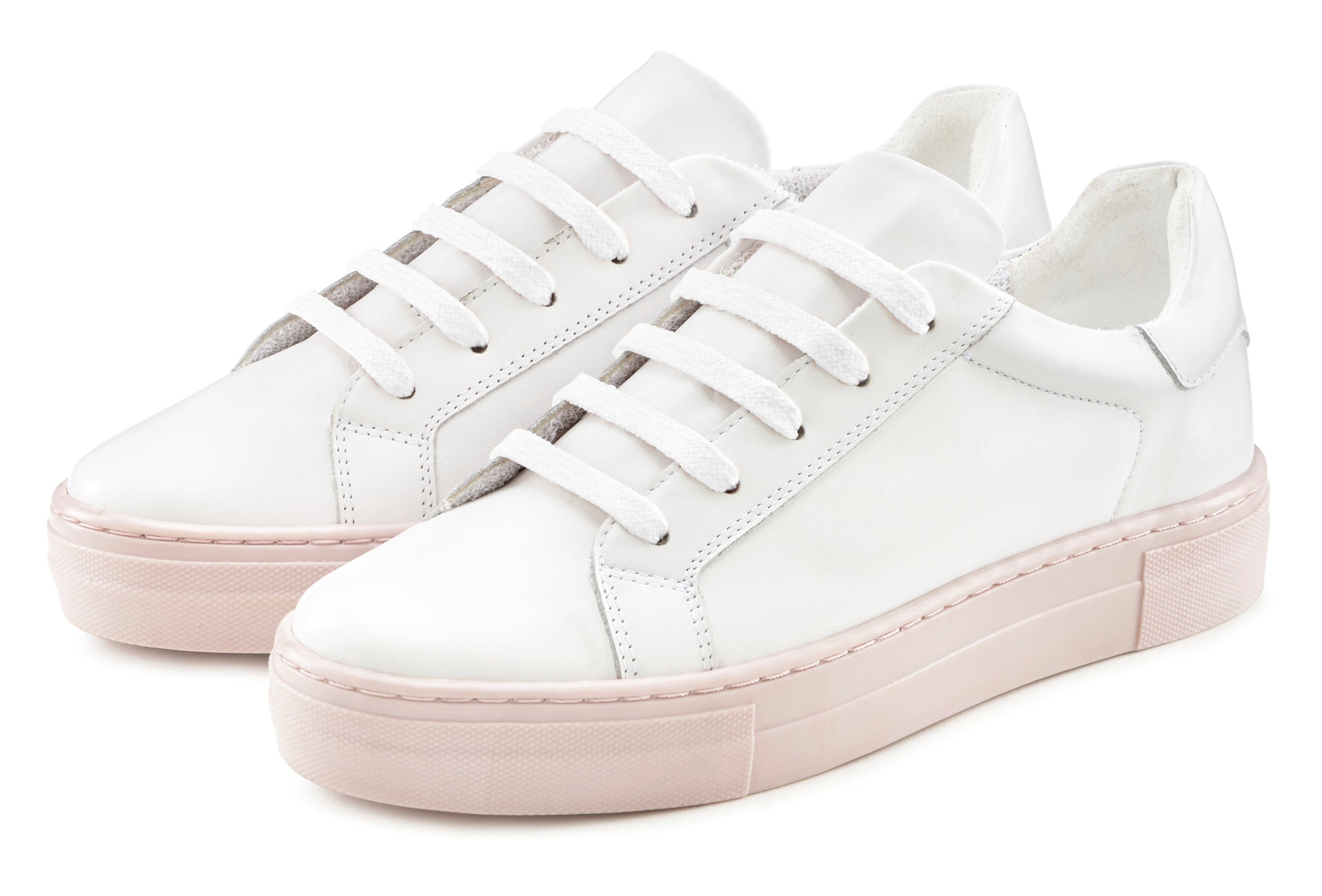 Elbsand Sneaker Schnürhalbschuh, Freizeitschuh, Leder, weiches günstig online kaufen