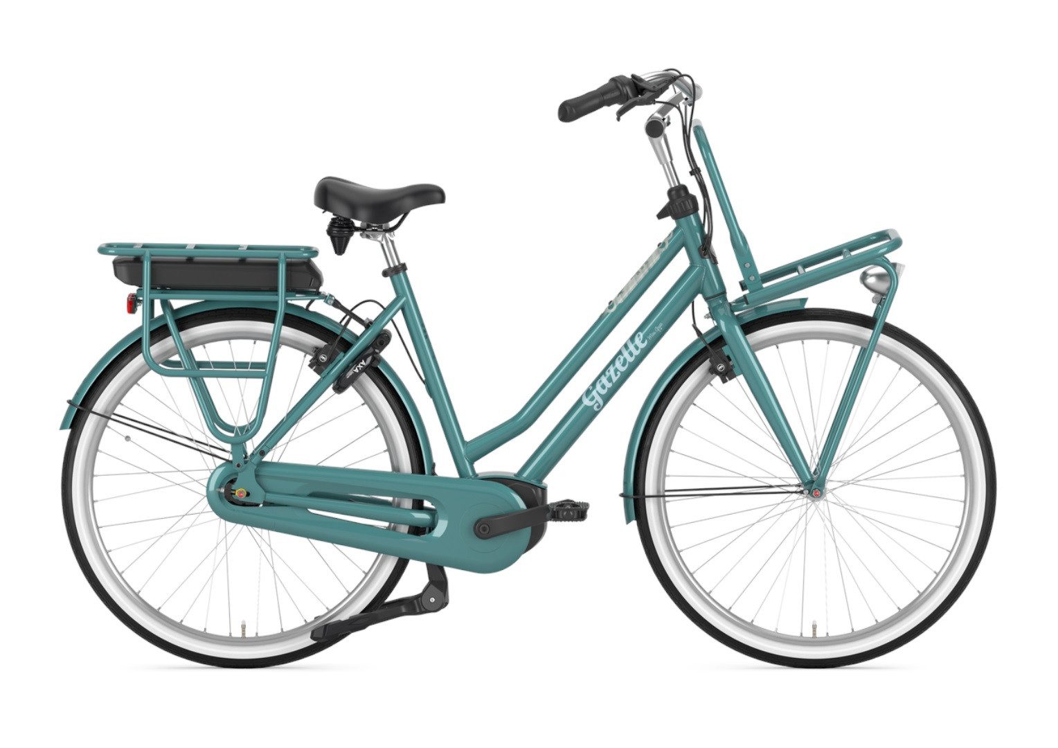 Gazelle E-Bike Gazelle Miss Grace C7+ RT 500 Wh Damen blau 2025, 7 Gang Shimano Nexus 7, Nabenschaltung, Bosch Active Line Plus smart System, 500 Wh