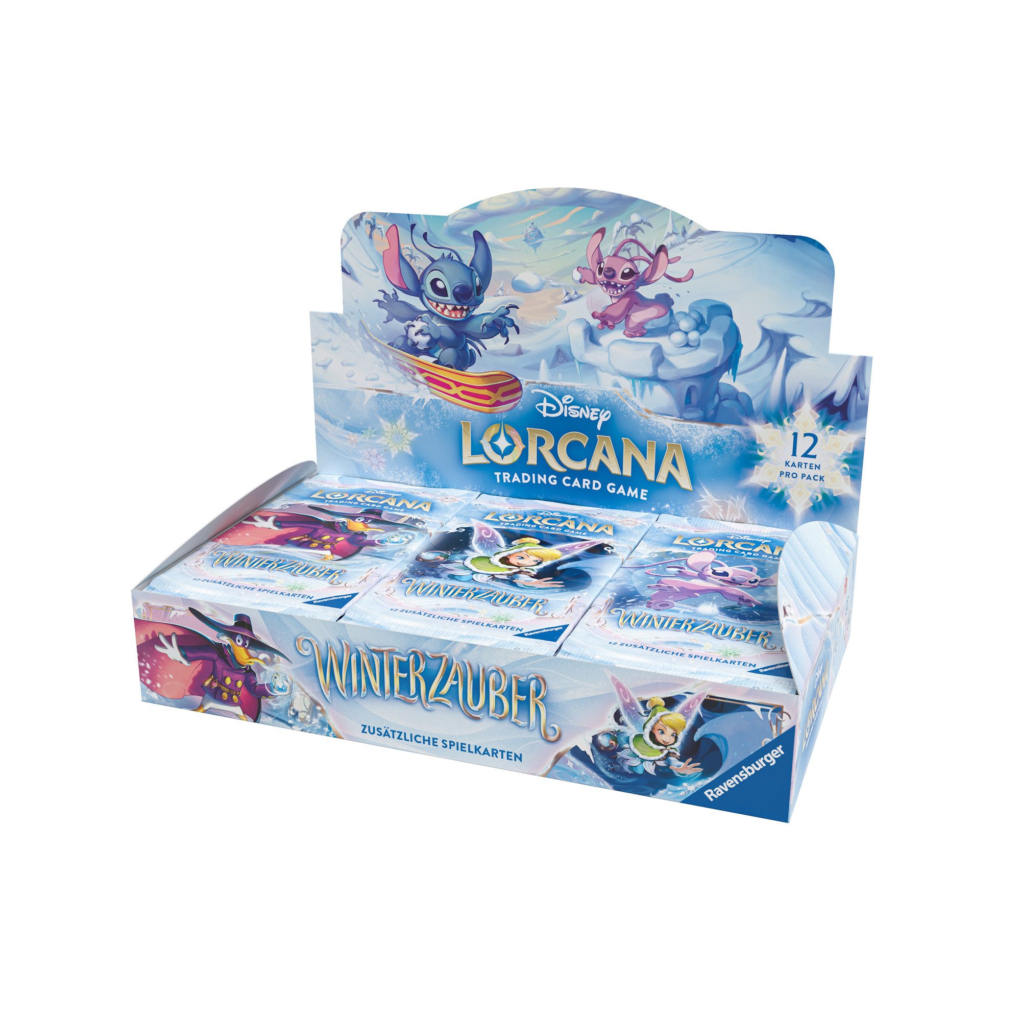 Ravensburger Sammelkarte Disney Lorcana - Winterzauber Display (Deutsch)