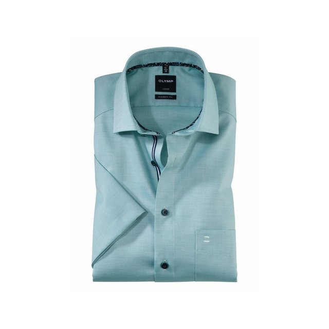 OLYMP Kurzarmhemd grün Modern fit (1-tlg., keine Angabe) günstig online kaufen