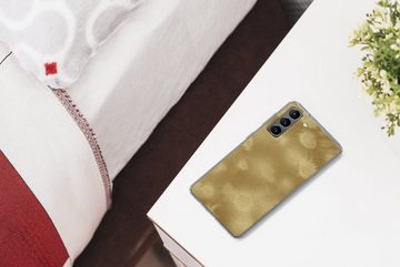 MuchoWow Handyhülle Gold - Farbe - Abstrakt, Phone Case, Handyhülle Samsung Galaxy S21, Silikon, Schutzhülle