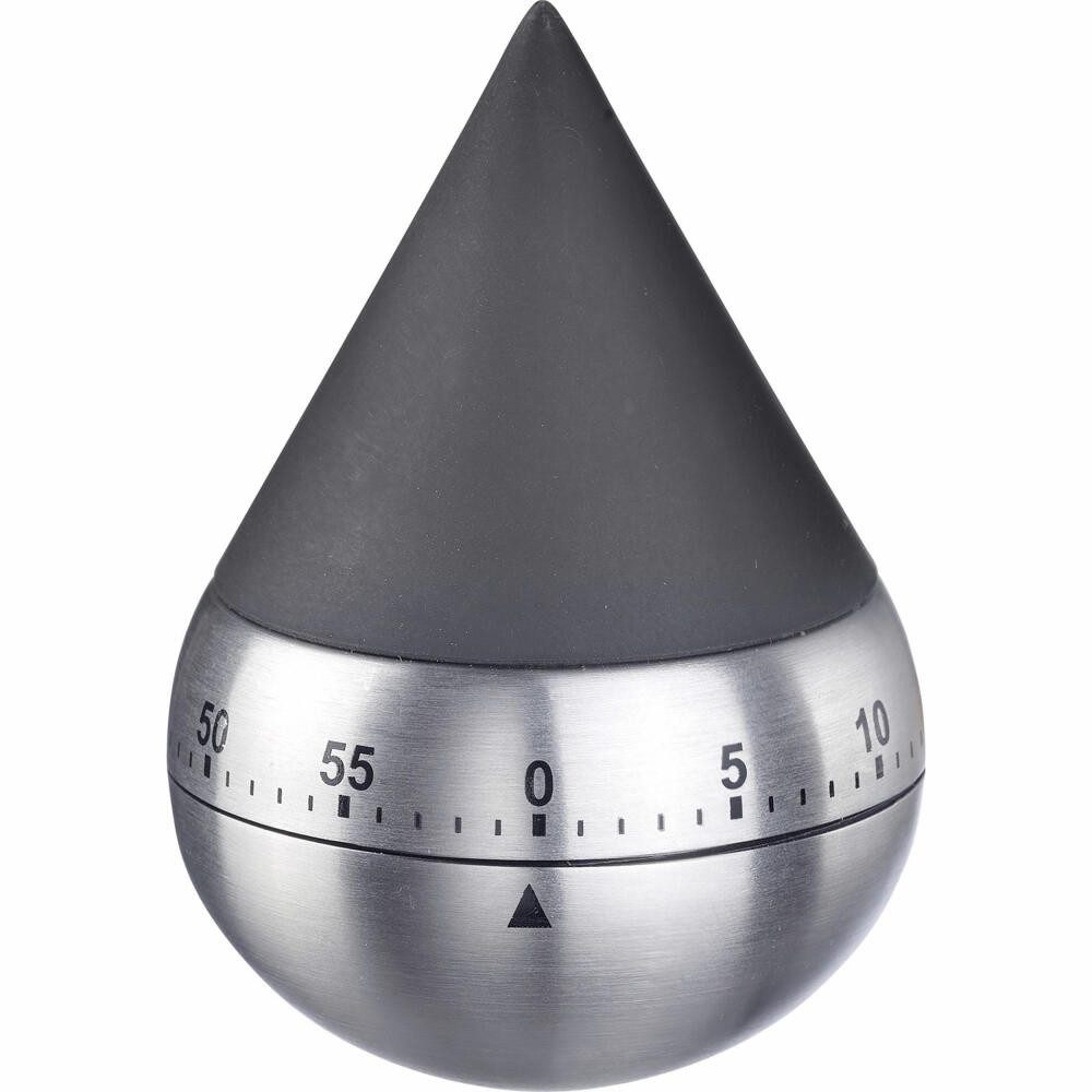 WESTMARK Eieruhr Mechanisch, Für 60 min, Elegantes Design, Kurzzeitmesser, rostfrei, mechanisch, lautes Klingelgeräusch